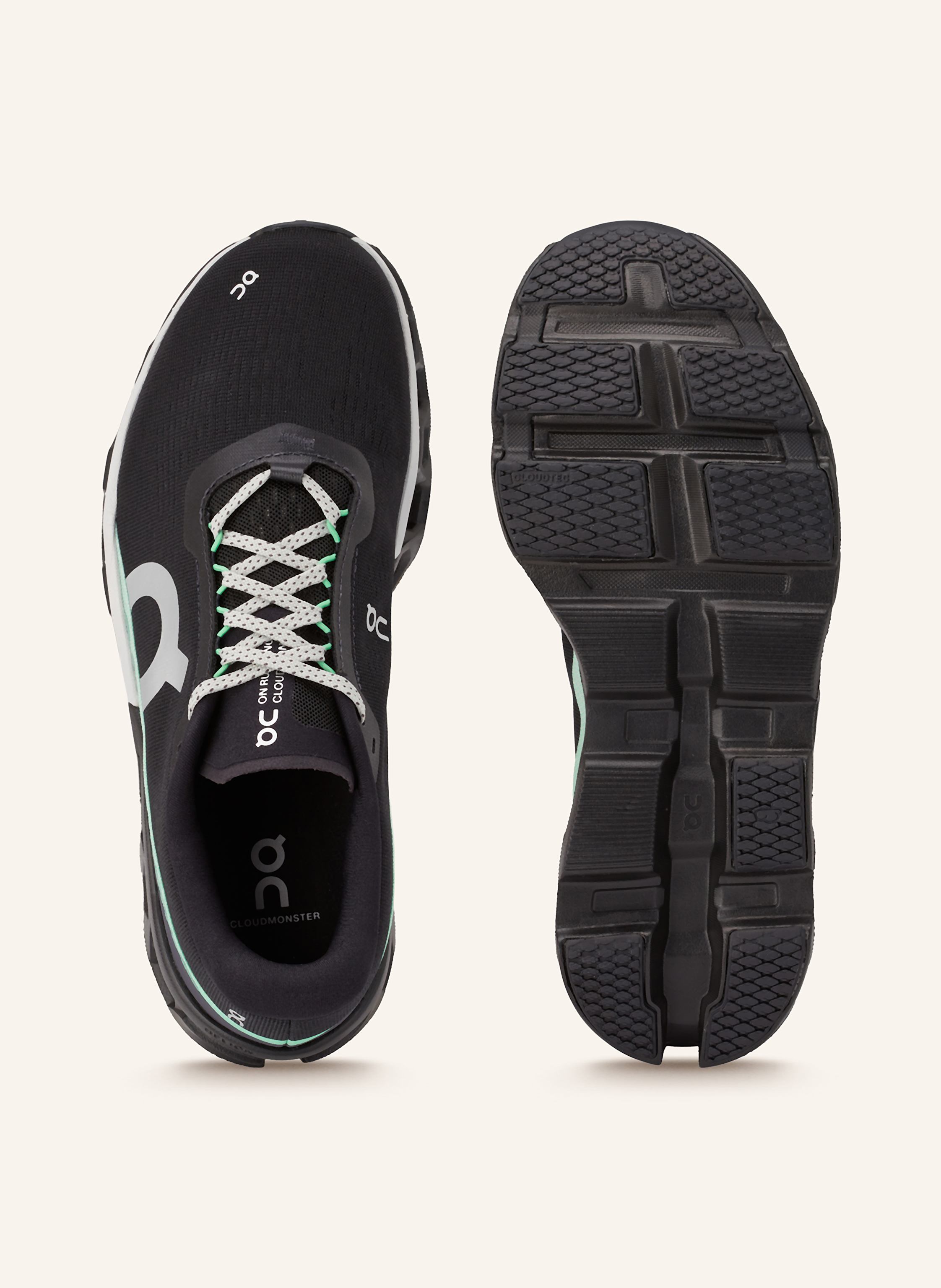 Thumbnail - On Laufschuhe Cloudmonster 2 schwarz