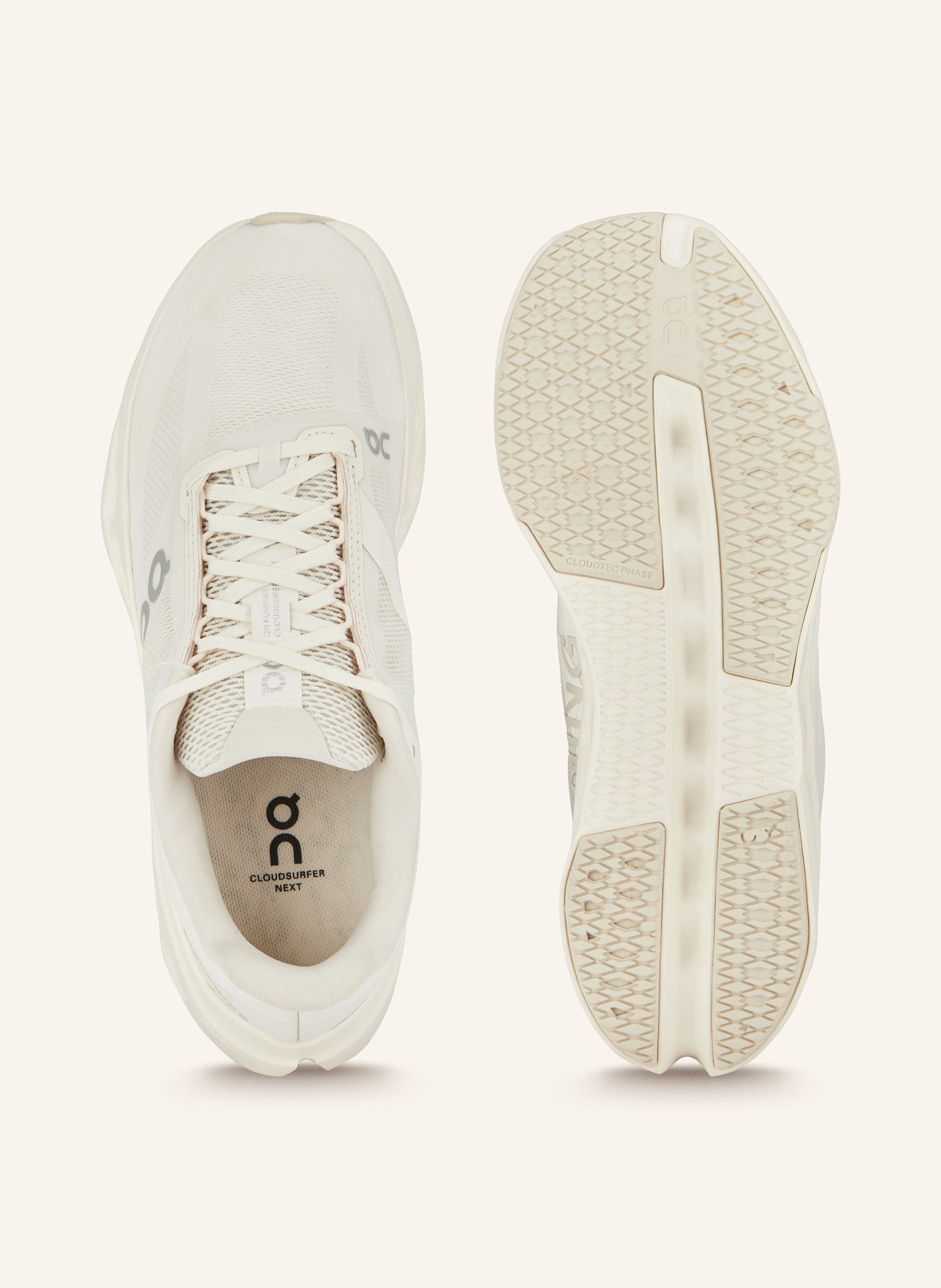 Thumbnail - On Laufschuhe Cloudsurfer Next beige