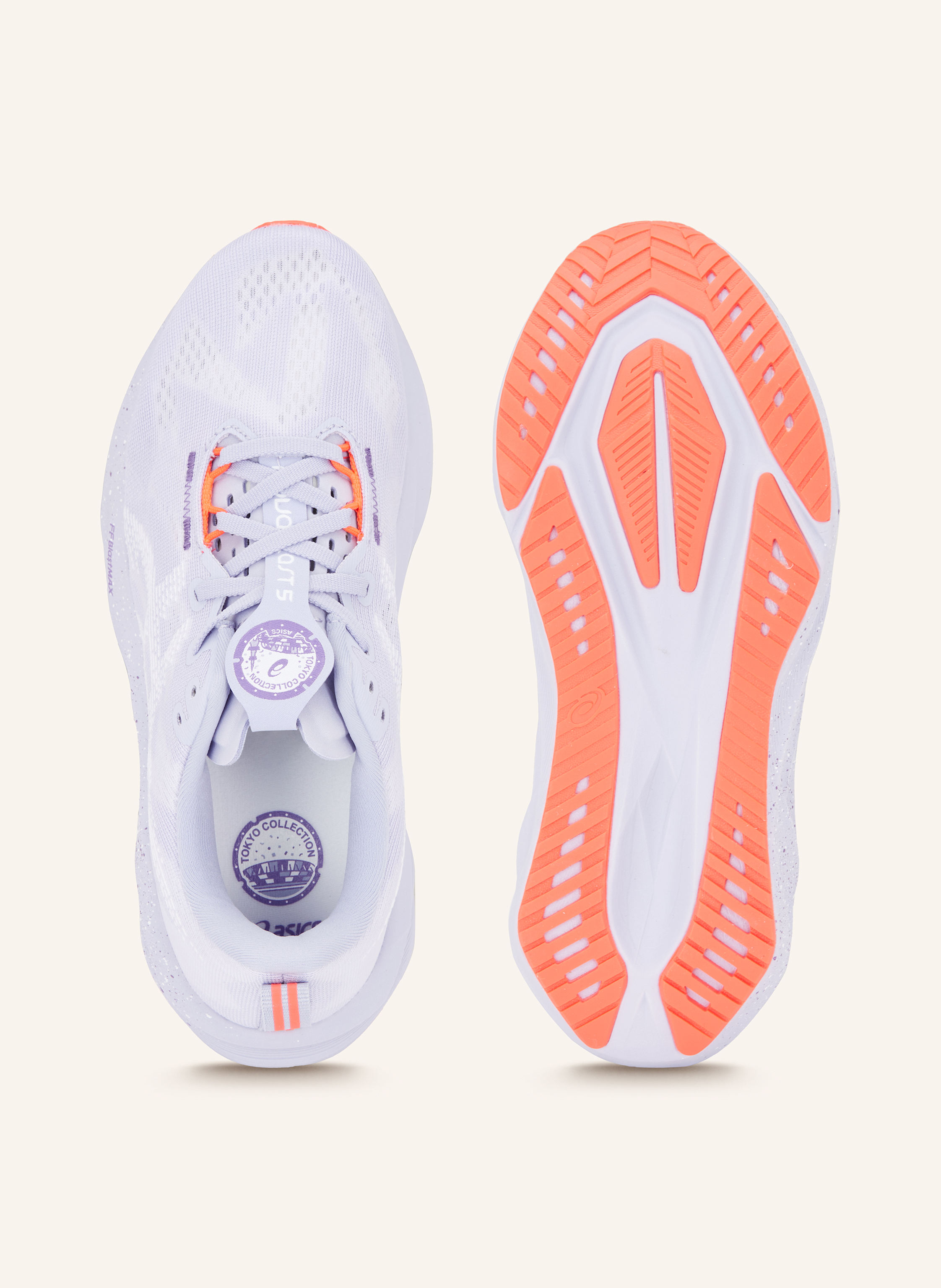 Thumbnail - Asics Laufschuhe Novablast 5 Tokyo grau