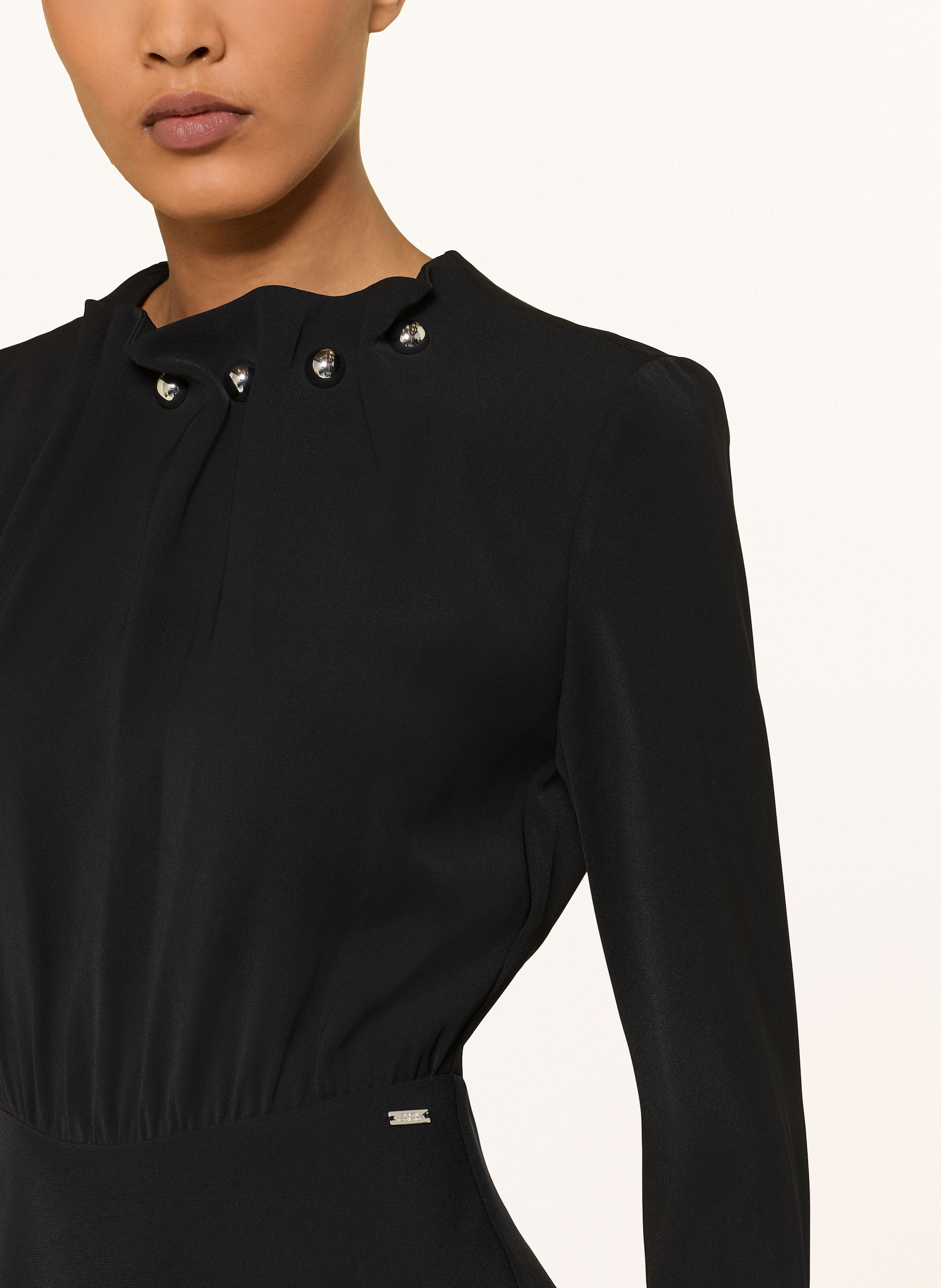 Thumbnail - Armani Exchange Kleid Mit Nieten schwarz