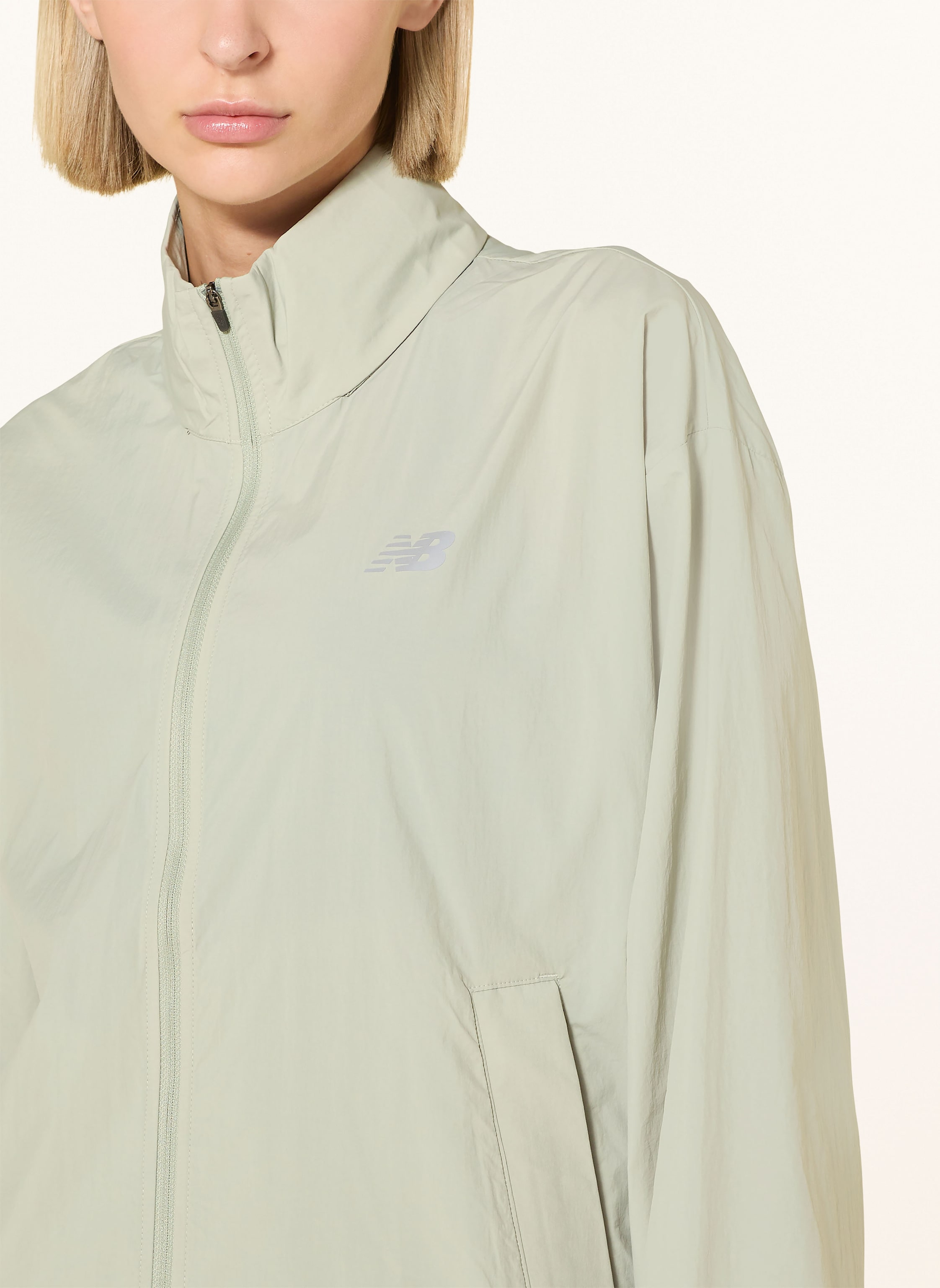 Thumbnail - New Balance Laufjacke Athletics Packable gruen