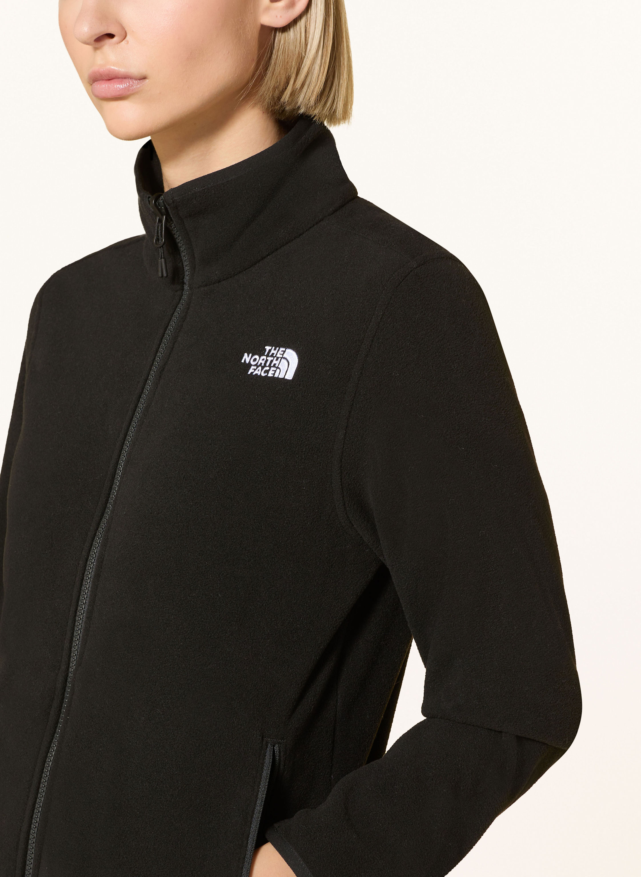 Thumbnail - The North Face Fleecejacke Glacier schwarz