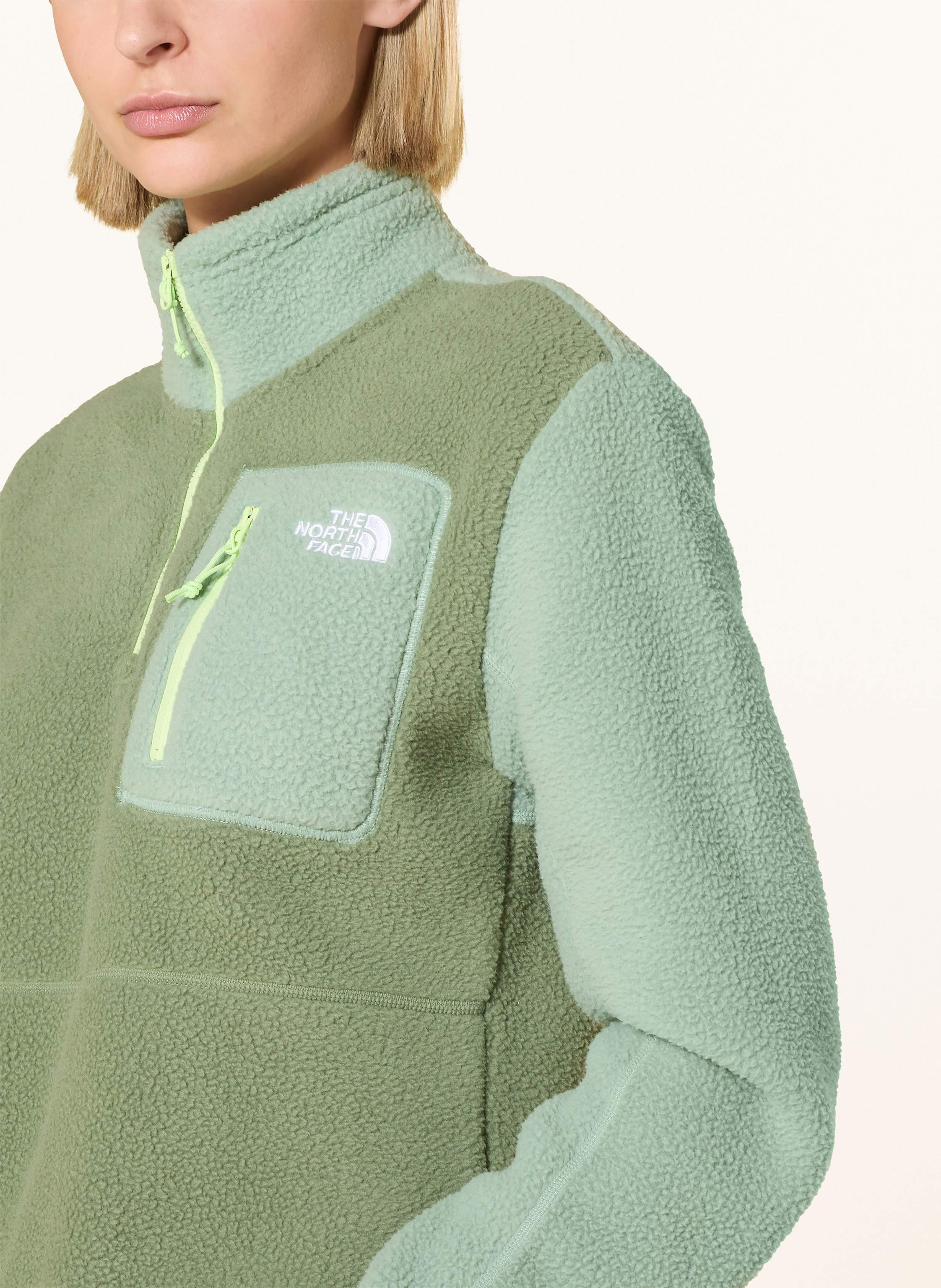 Thumbnail - The North Face Fleece-Troyer Yumiori gruen