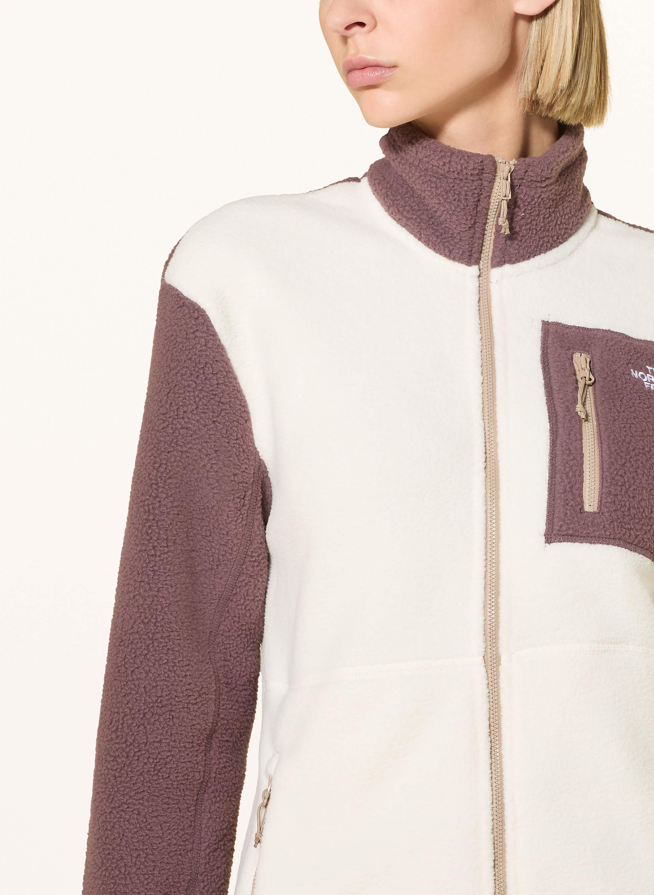 Thumbnail - The North Face Fleecejacke Yumiori 1/4 Fullzip rot