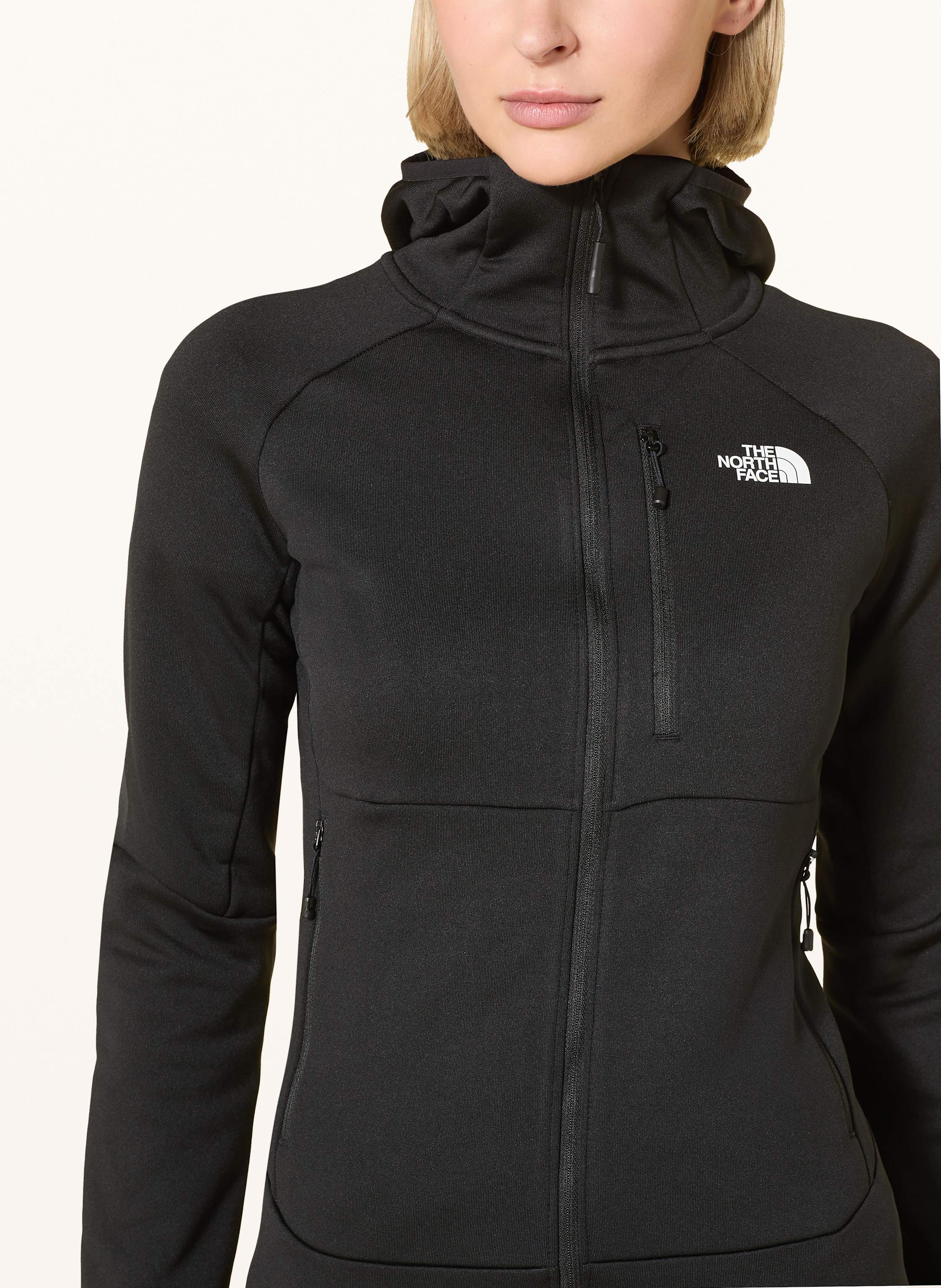 Thumbnail - The North Face Midlayer-Jacke Meteora schwarz