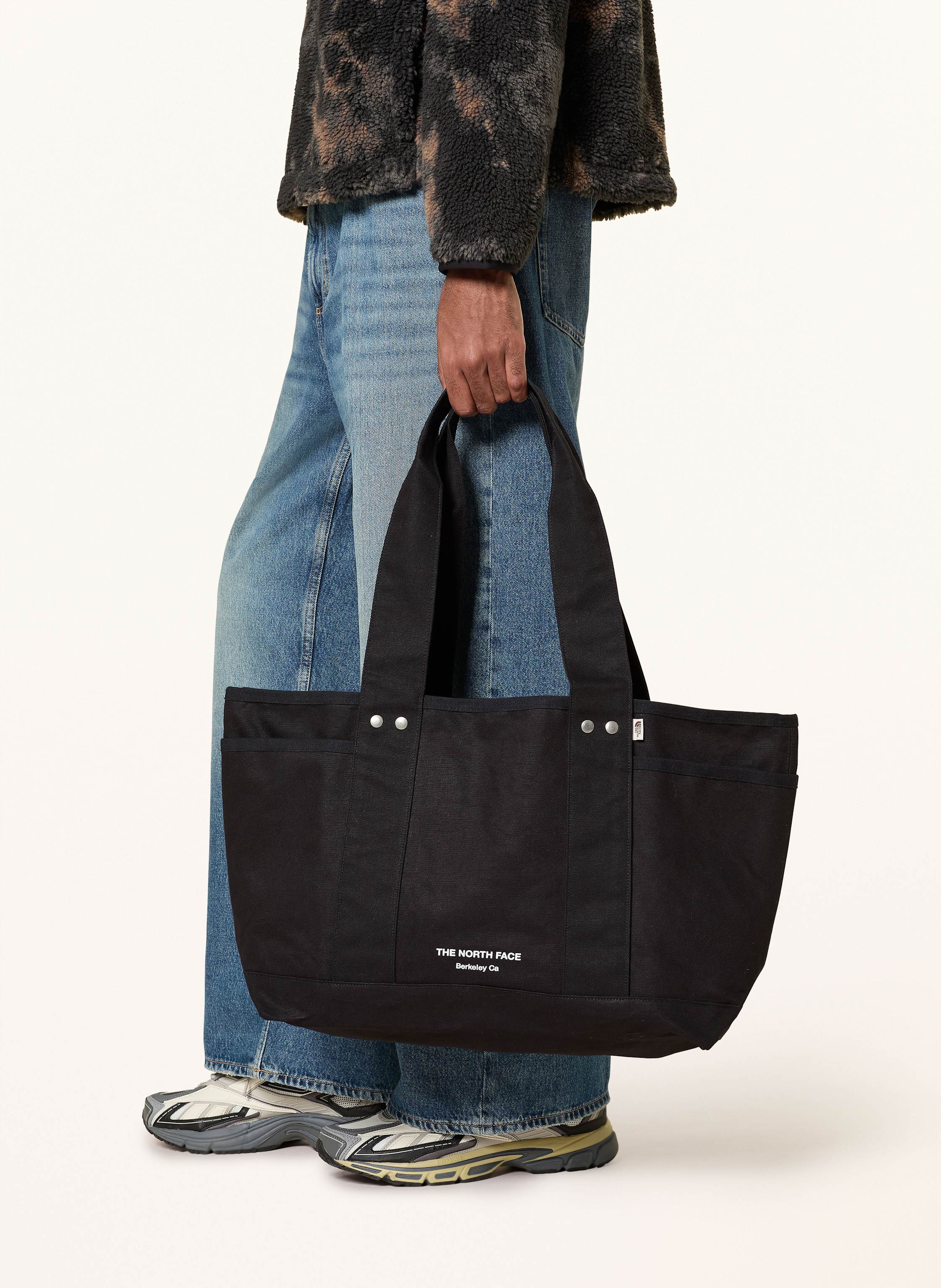 Thumbnail - The North Face Shopper Circular Cotton schwarz