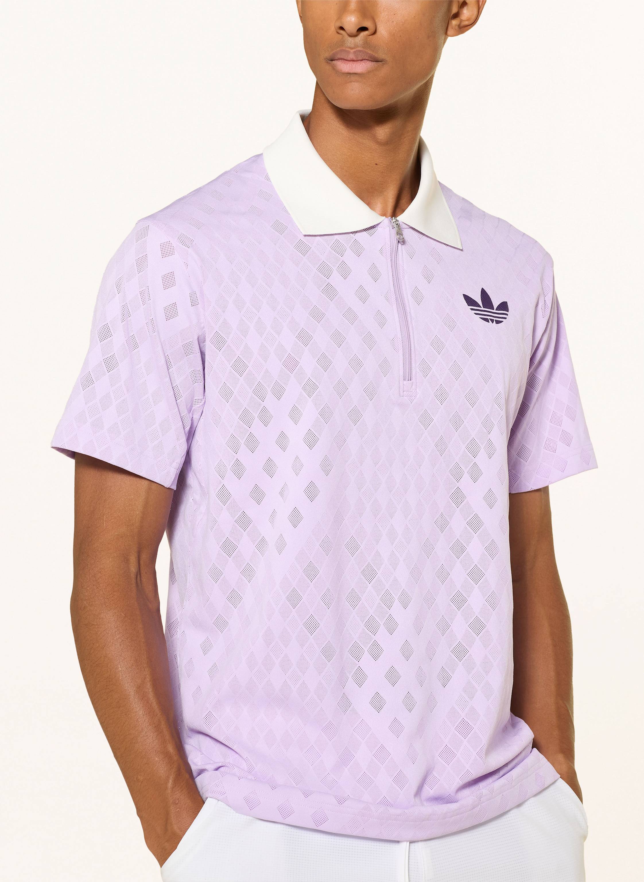 Thumbnail - Adidas Funktions-Poloshirt Tennis Climacool + Freelift Polo Pro lila