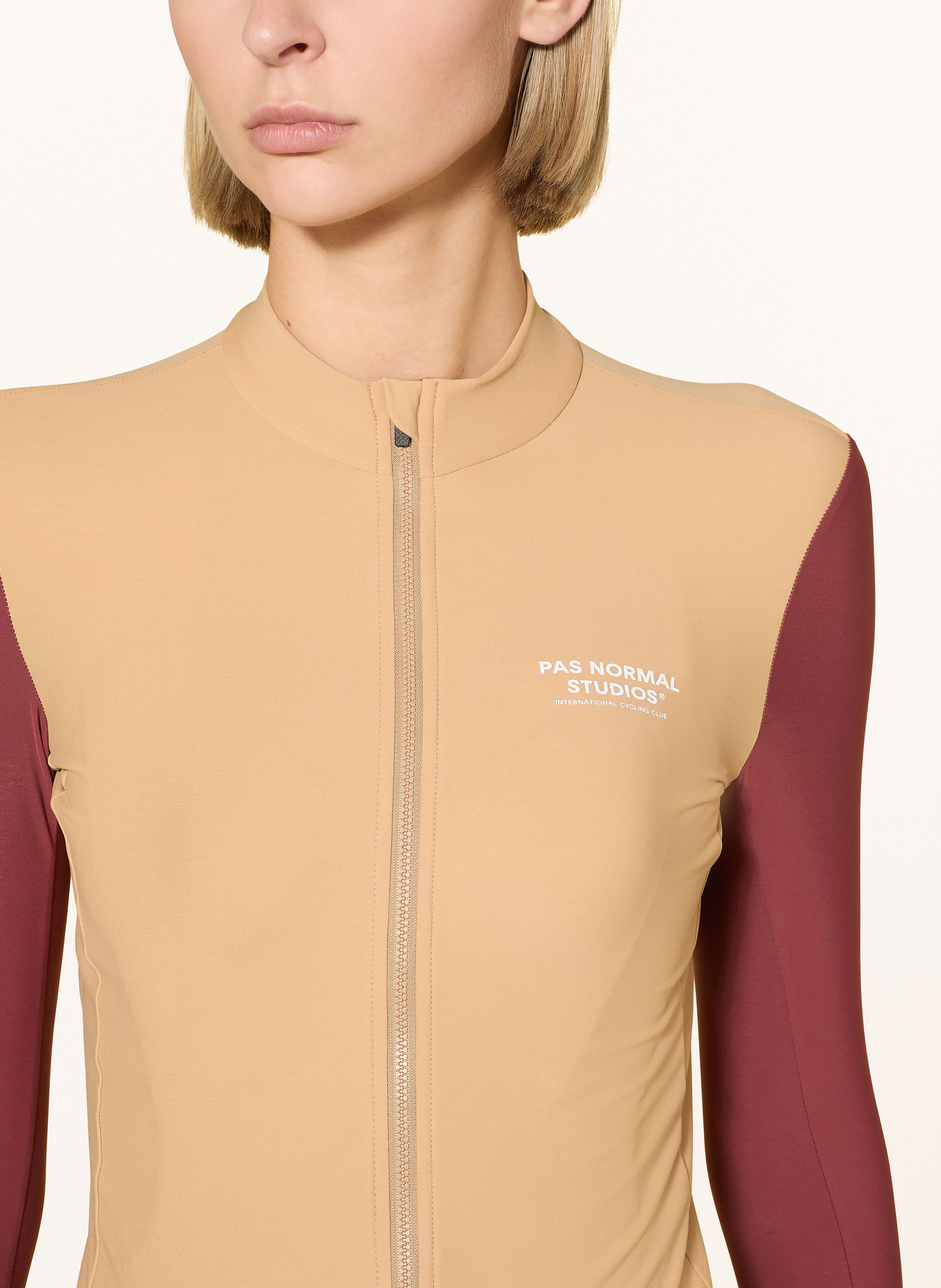 Thumbnail - Pas Normal Studios Radtrikot Mechanism beige