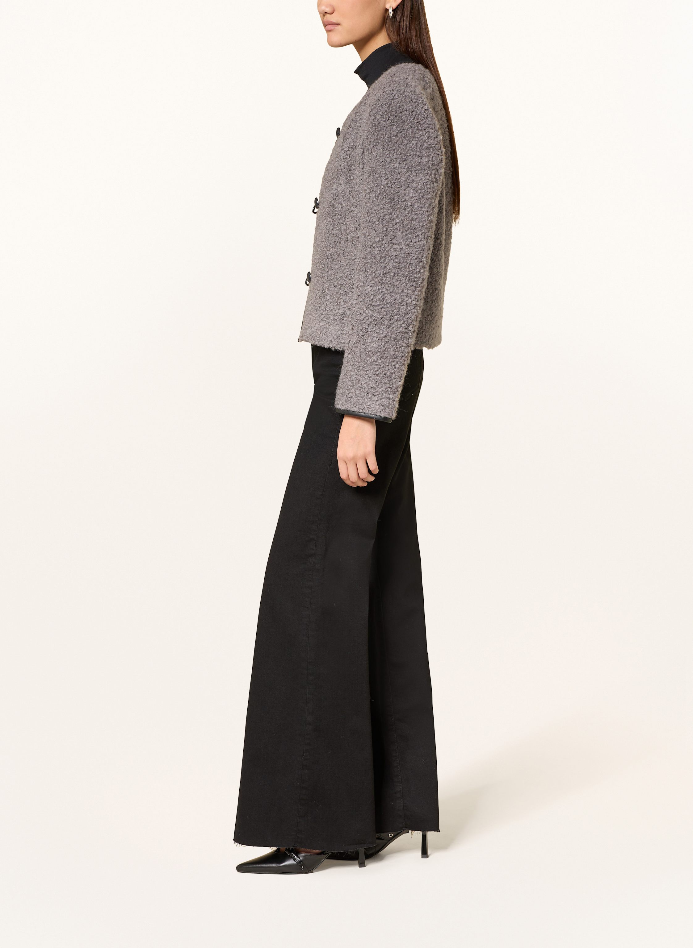 Thumbnail - True Religion Flared Jeans Mija schwarz