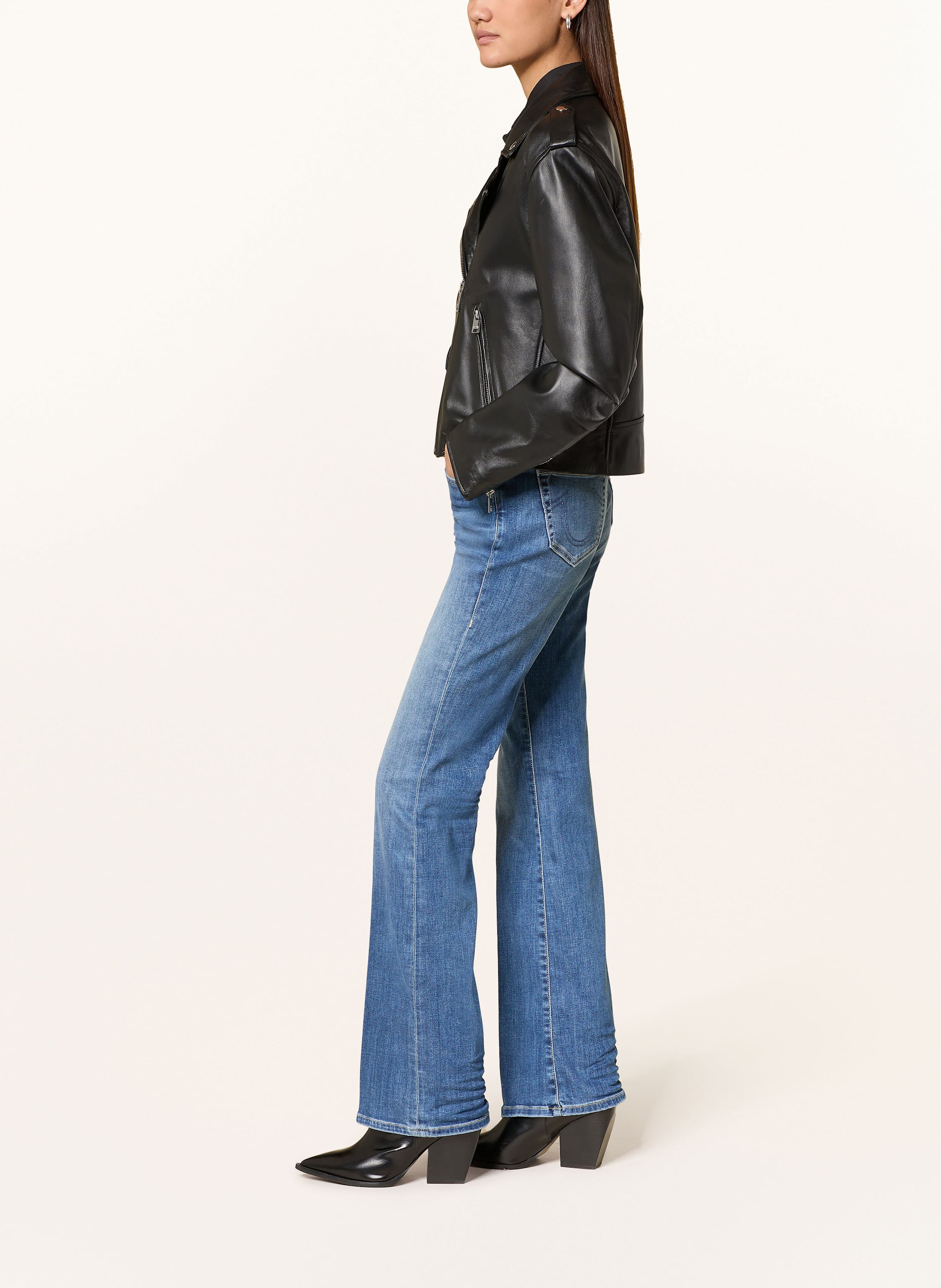 Thumbnail - True Religion Bootcut Jeans Becca blau