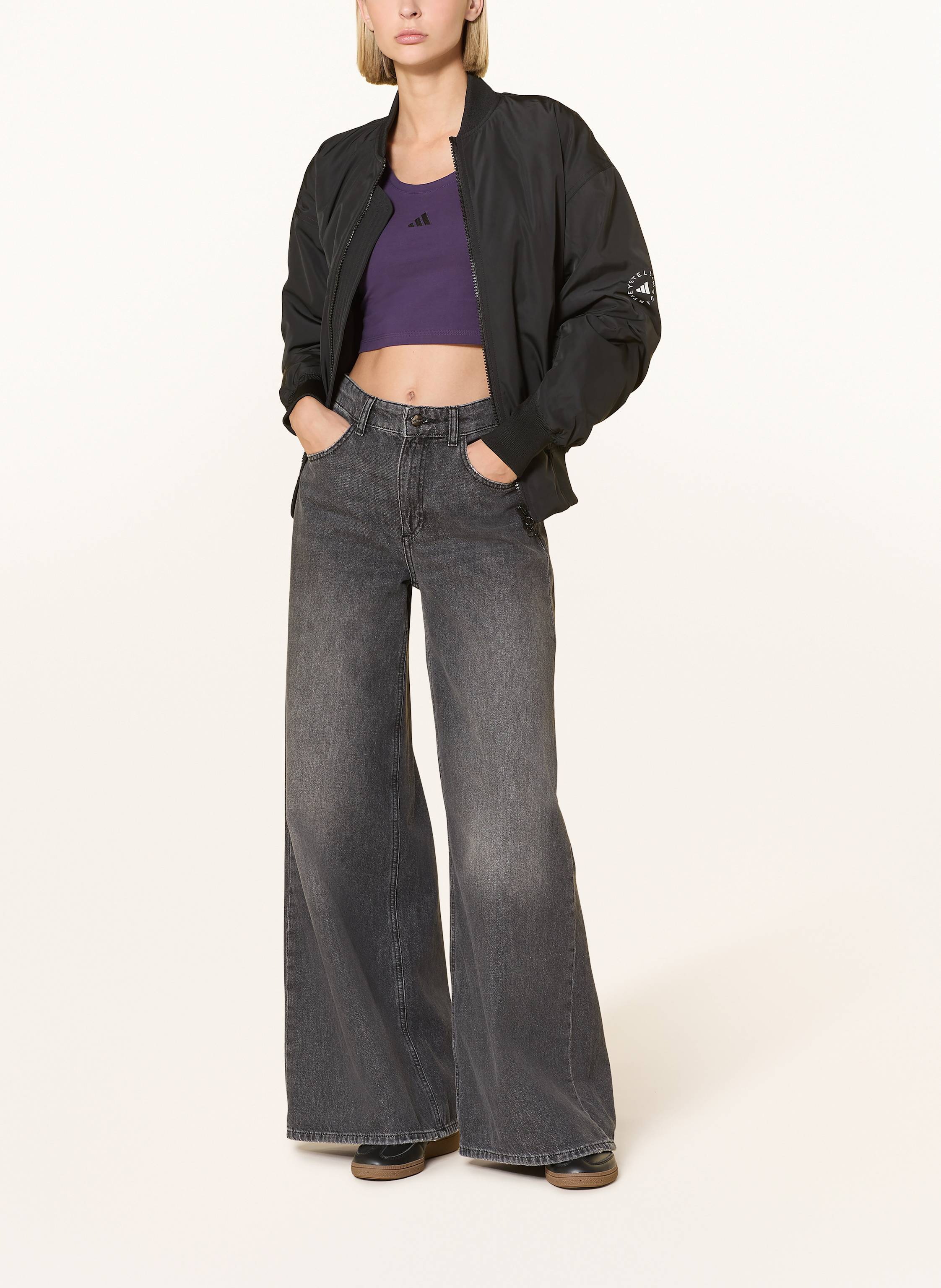 Thumbnail - Adidas Top Essentials Small Logo Cotton Lifestyle Tank lila