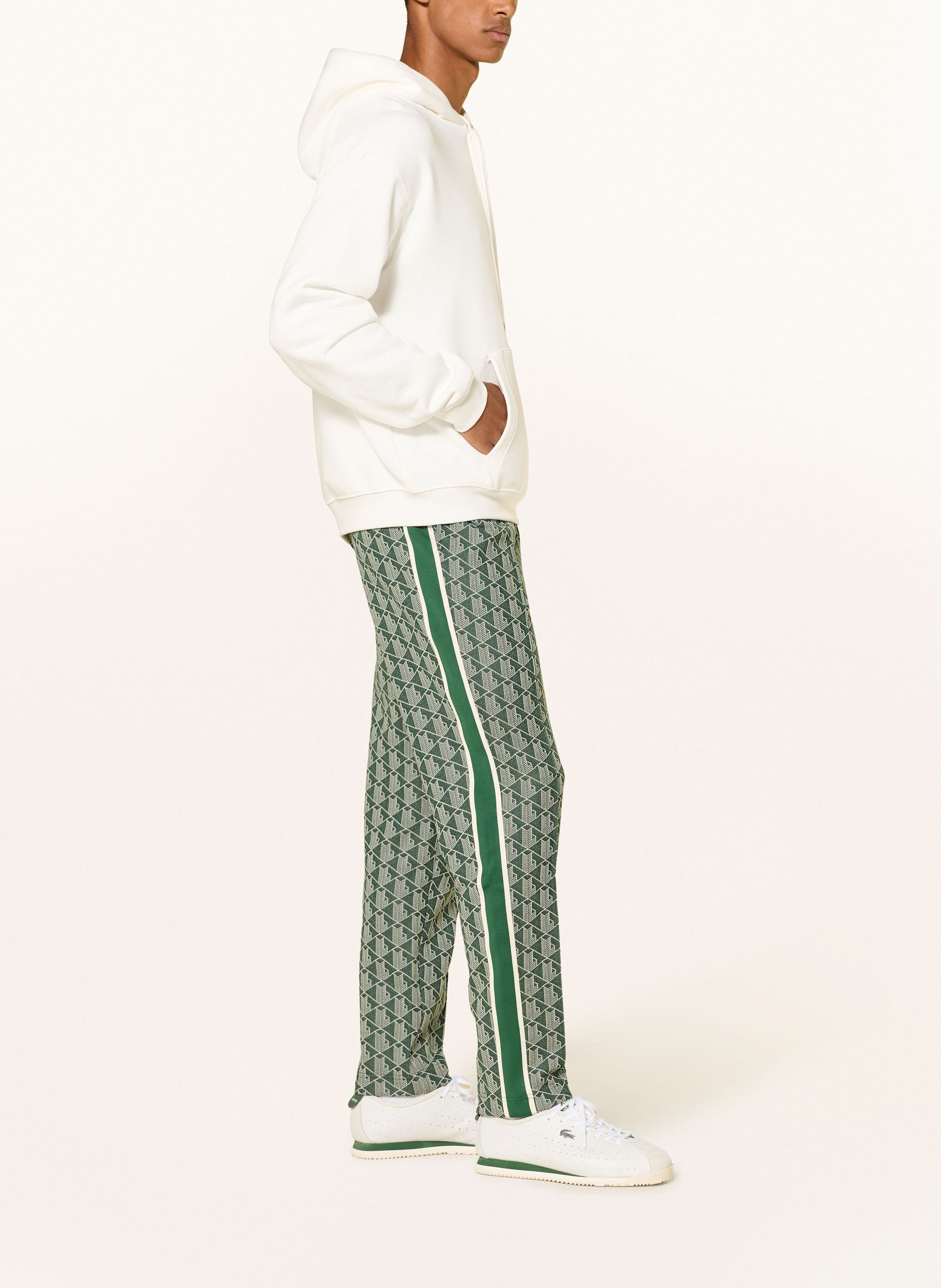 Thumbnail - Lacoste Hoodie weiss