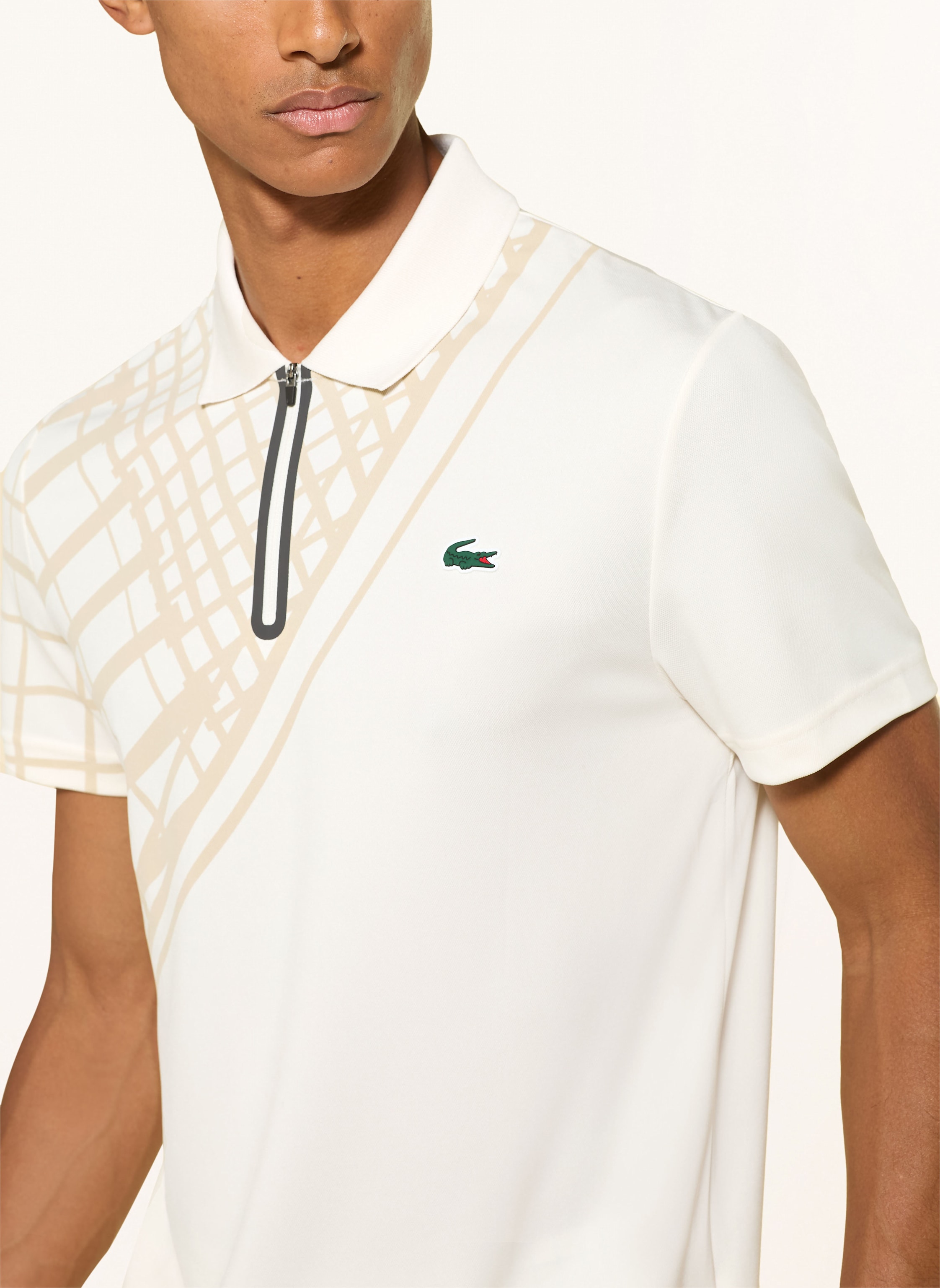Thumbnail - Lacoste Funktions-Poloshirt beige