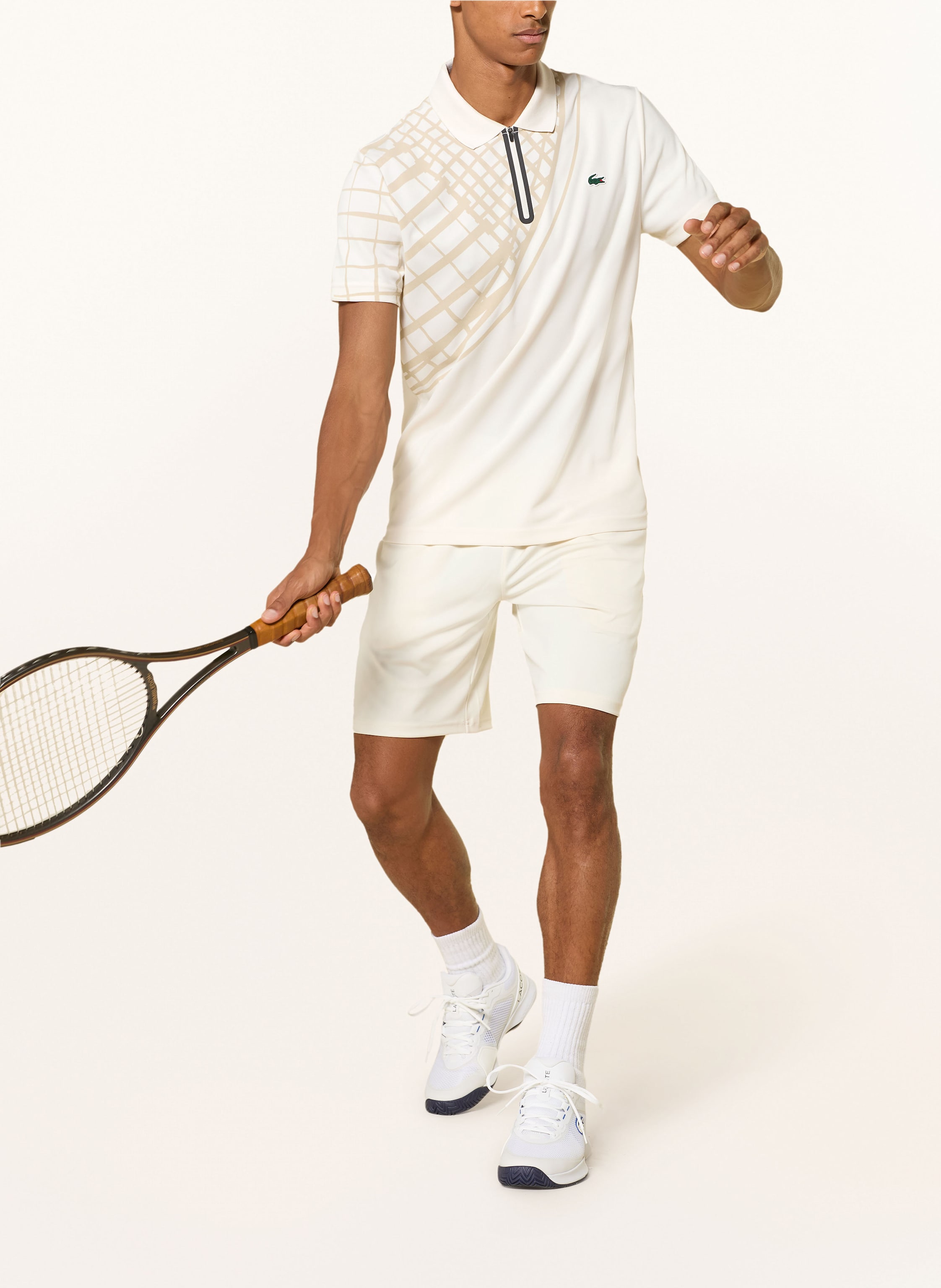 Thumbnail - Lacoste Funktions-Poloshirt beige