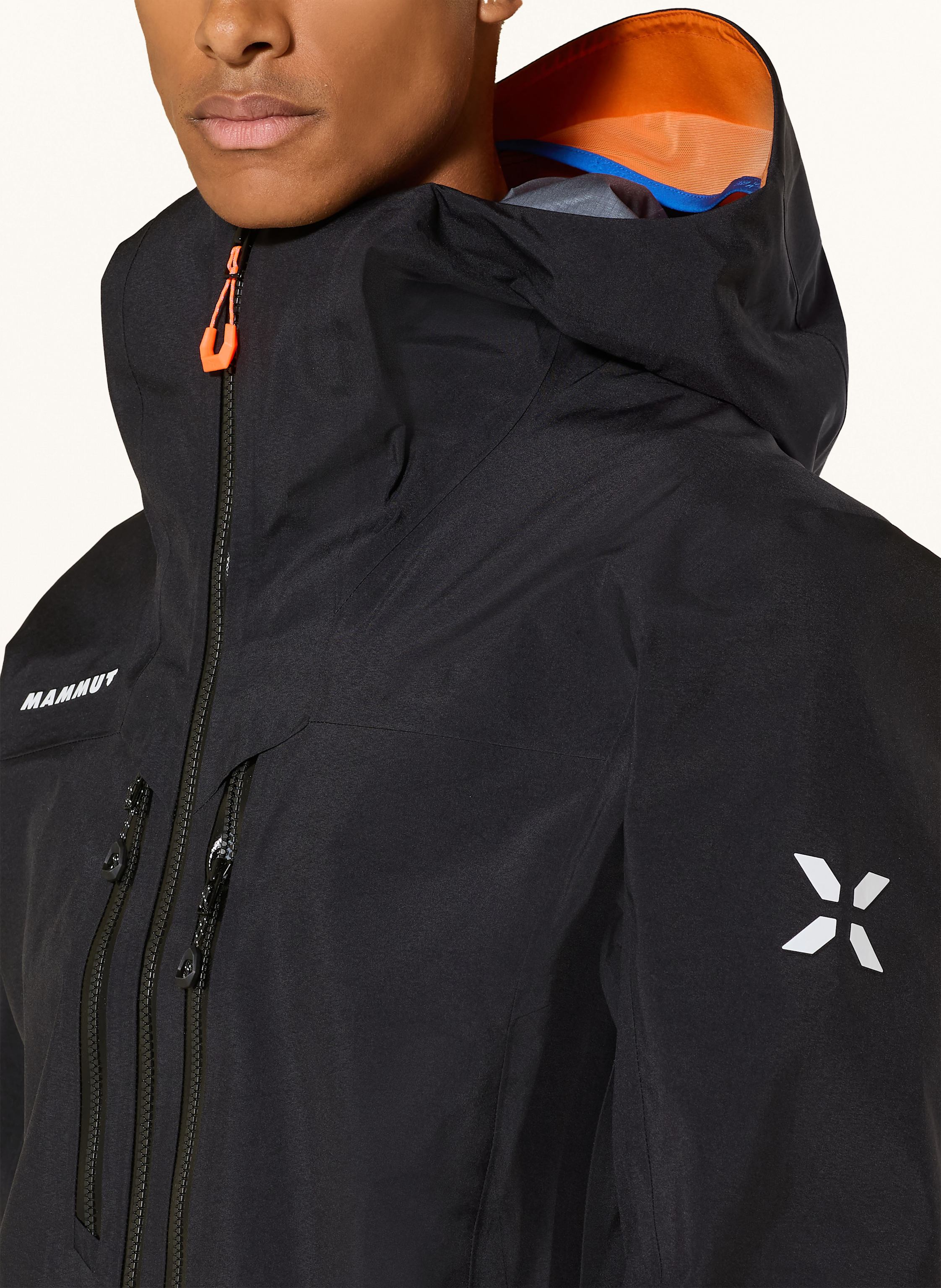 Thumbnail - Mammut Hardshell-Skijacke Eiger Free Pro Hs schwarz