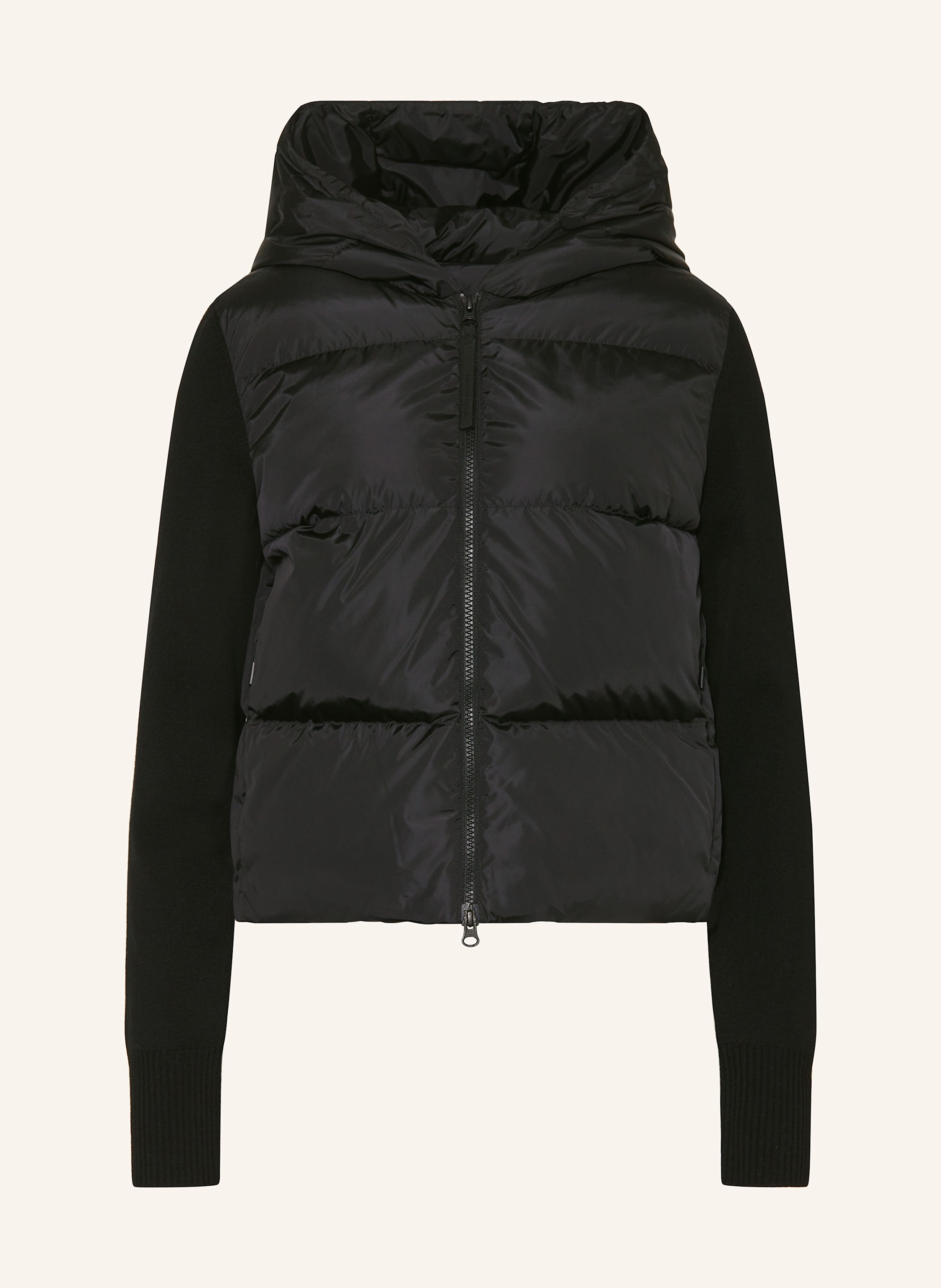 Canada Goose Daunenjacke Hybridge® Im Materialmix schwarz