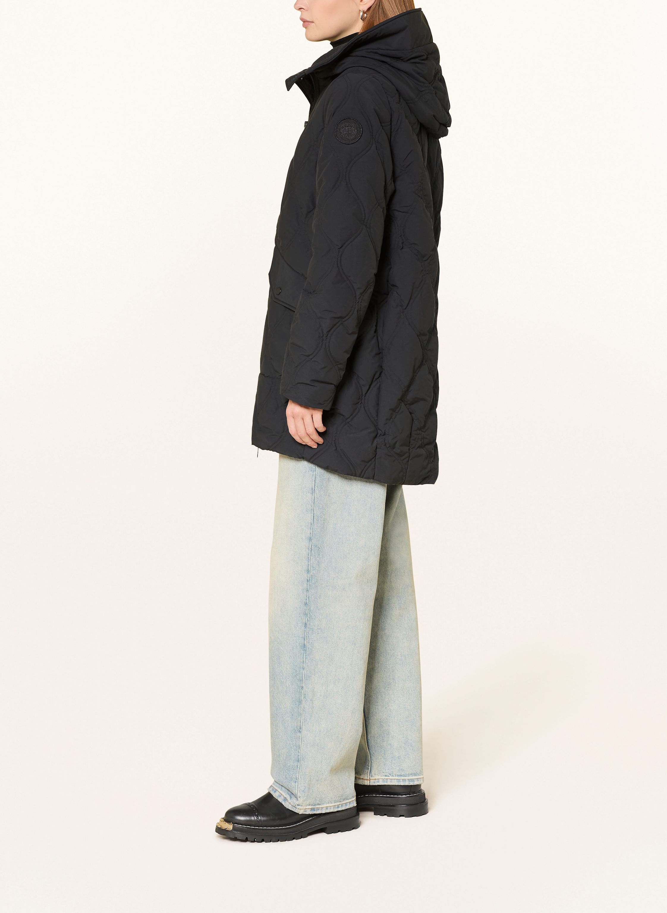 Thumbnail - Canada Goose Daunenmantel Alessia schwarz