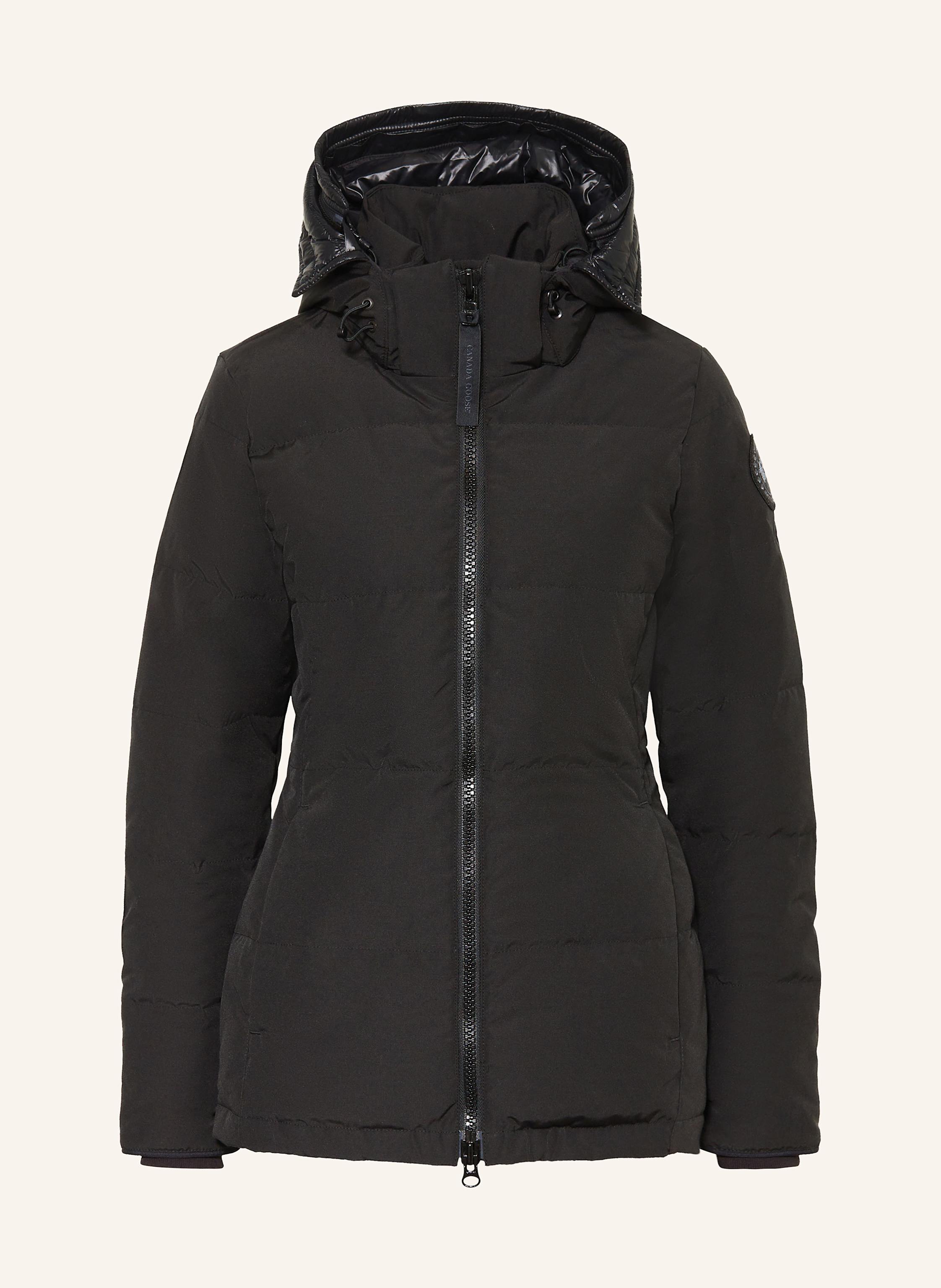 Canada Goose Daunenjacke Mit Abnehmbarer Kapuze schwarz