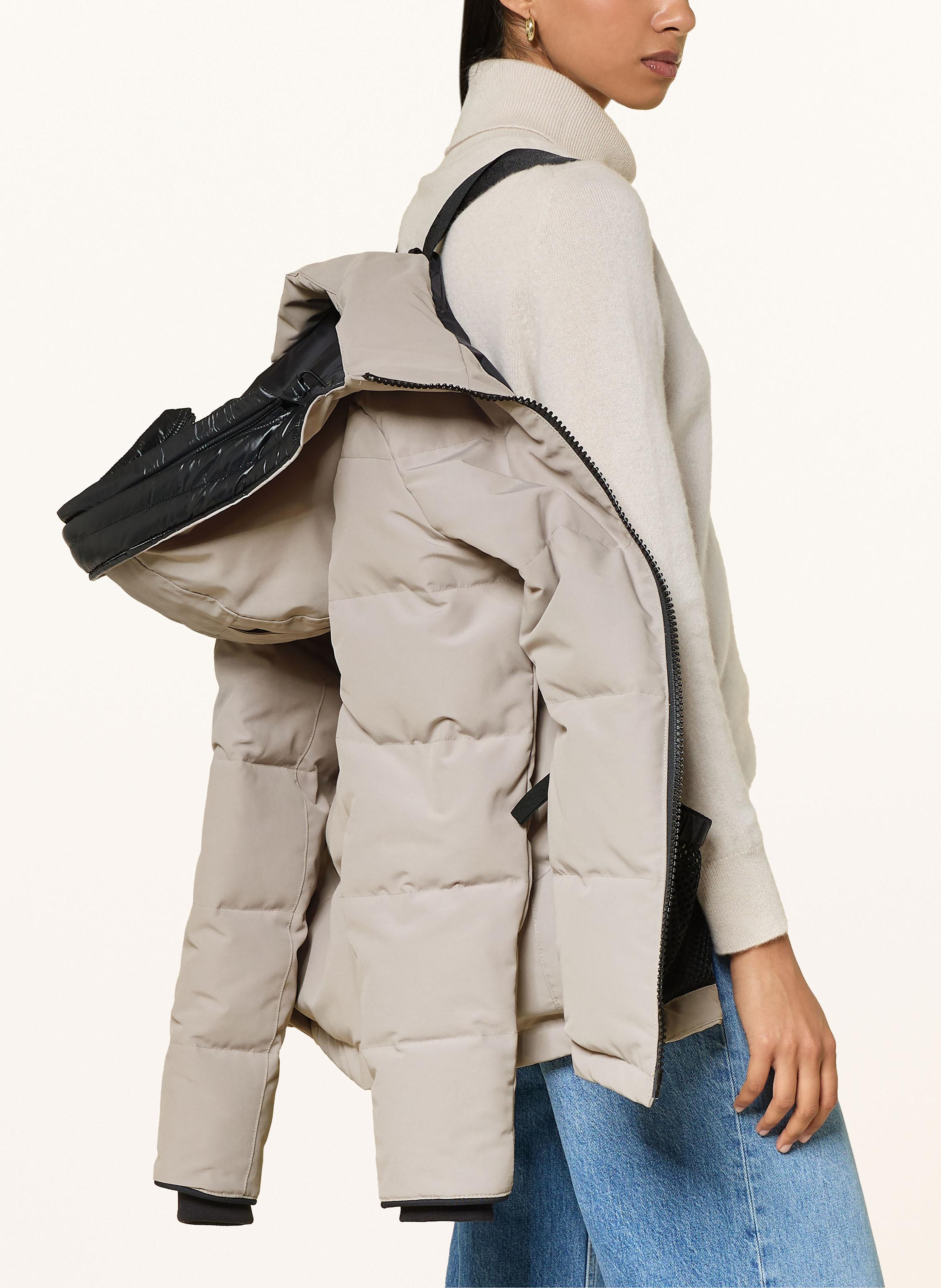 Thumbnail - Canada Goose Daunenjacke Mit Abnehmbarer Kapuze grau