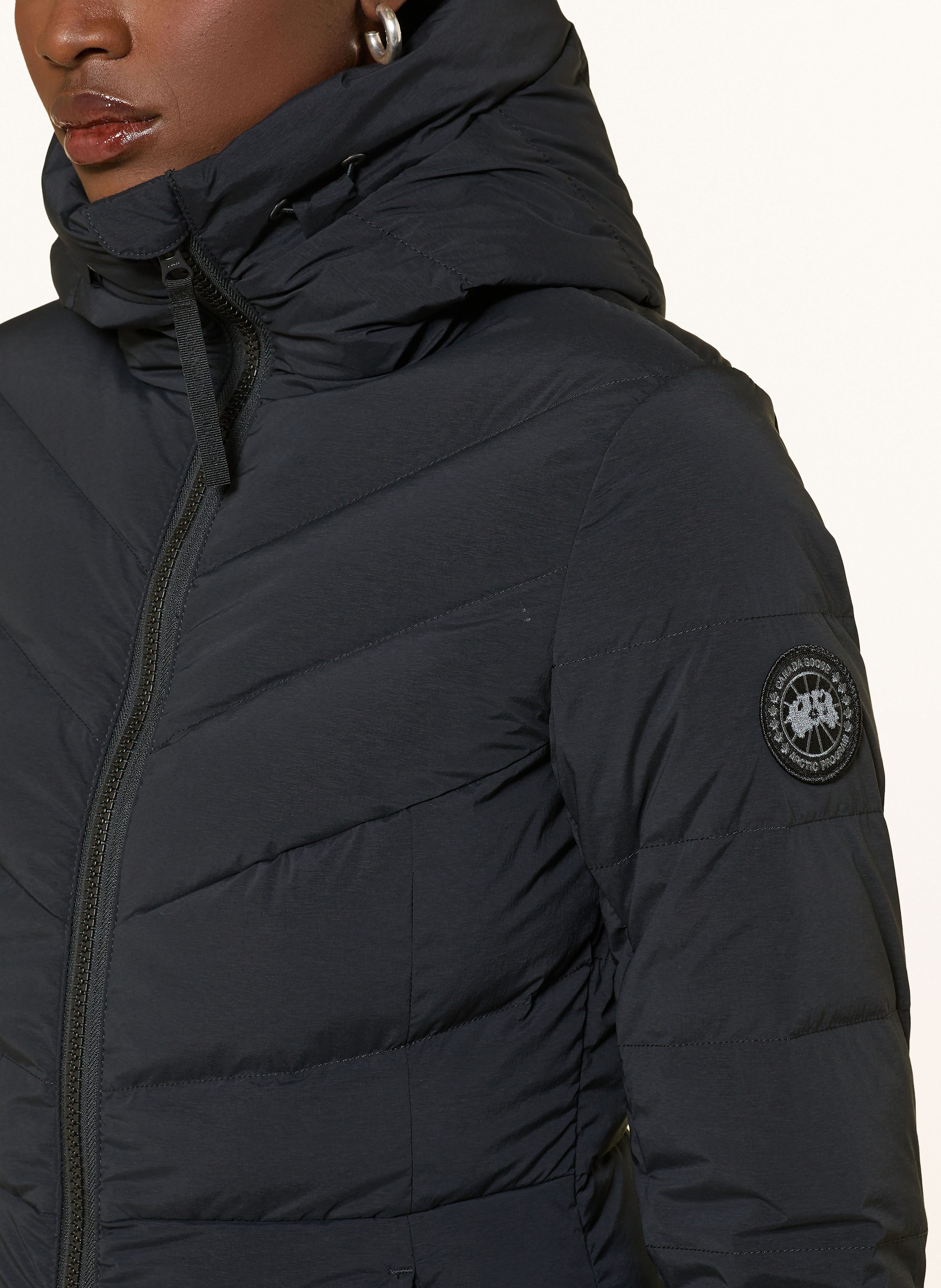 Thumbnail - Canada Goose Daunenjacke Claire schwarz