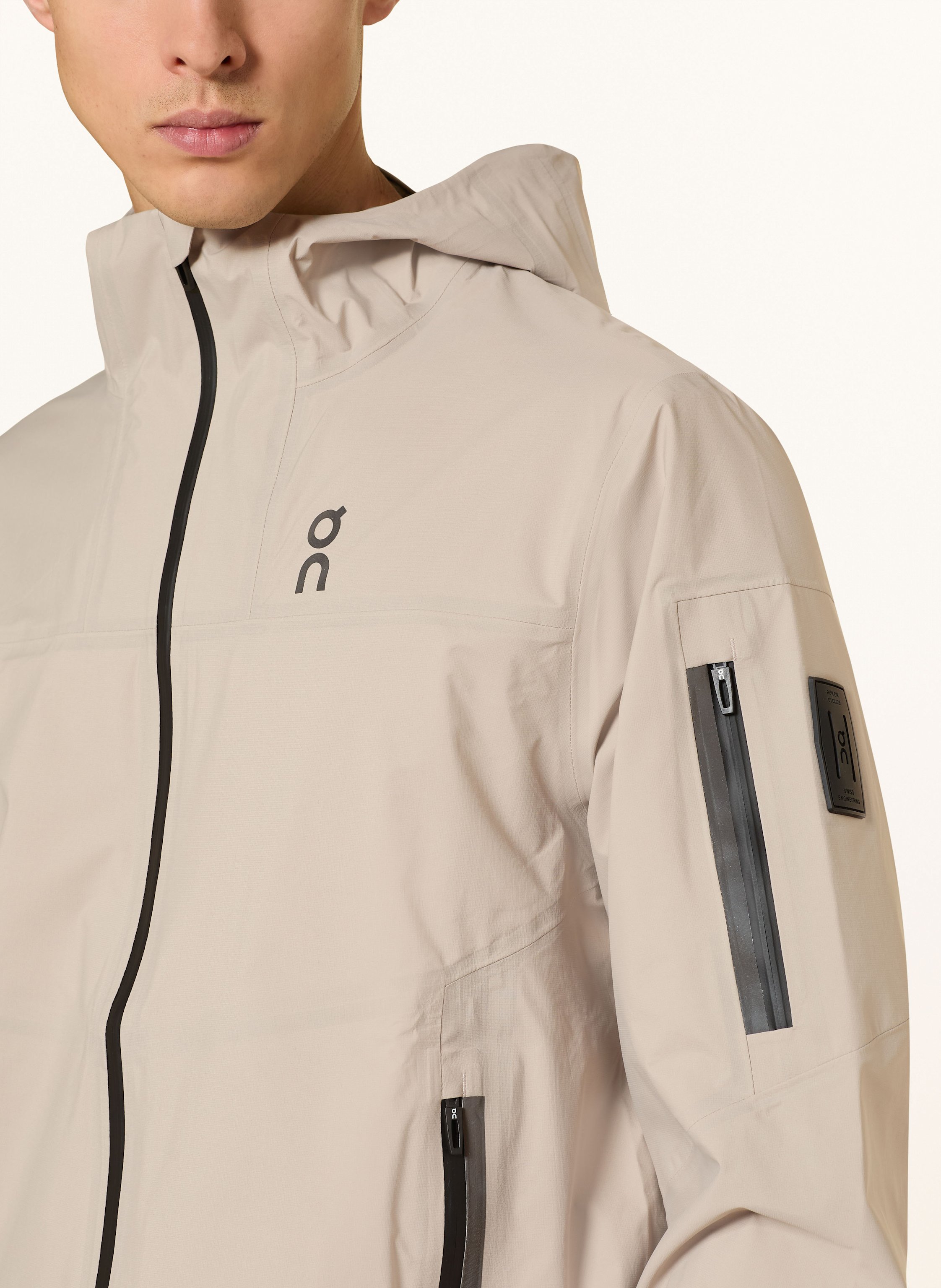 Thumbnail - On Funktionsjacke Trek beige