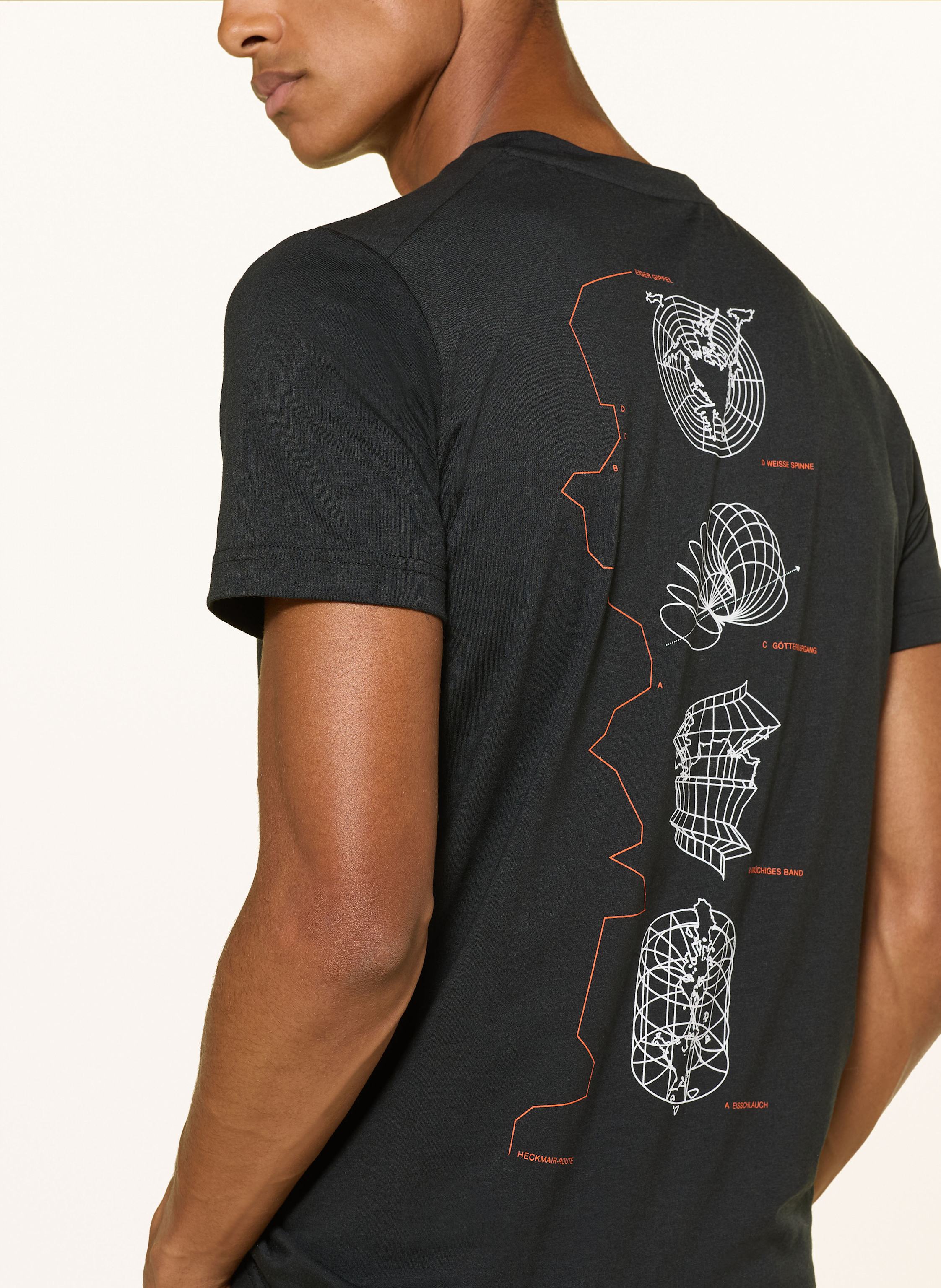 Thumbnail - Mammut T-Shirt Mountain Eiger schwarz