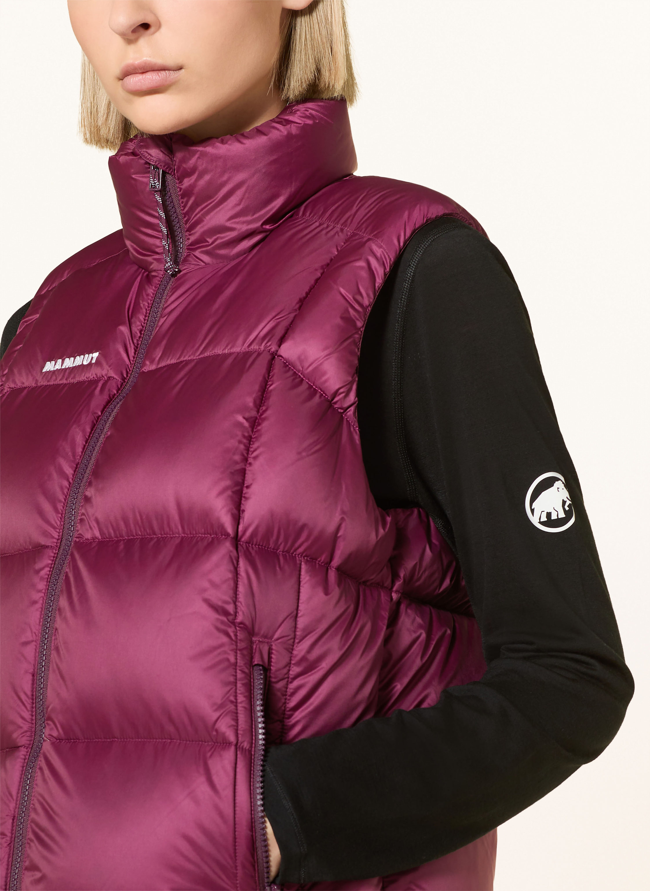 Thumbnail - Mammut Daunenweste Glacier Glow In rot
