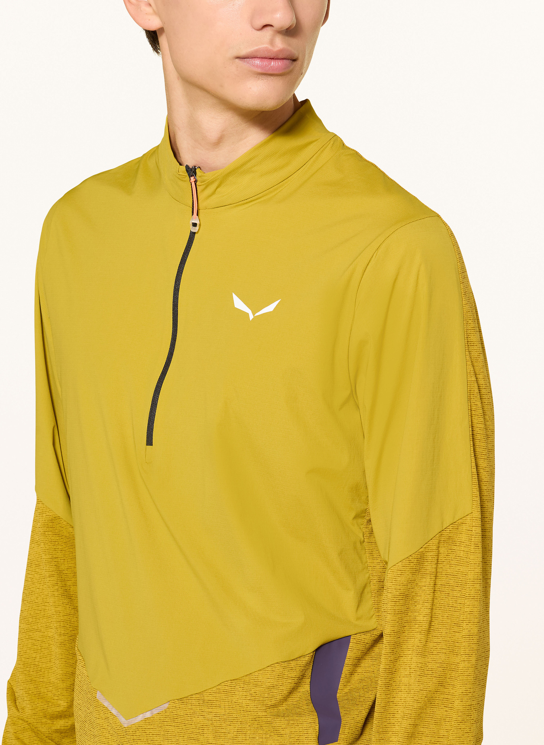 Thumbnail - Salewa Midlayer Pedroc Dry Wind gelb