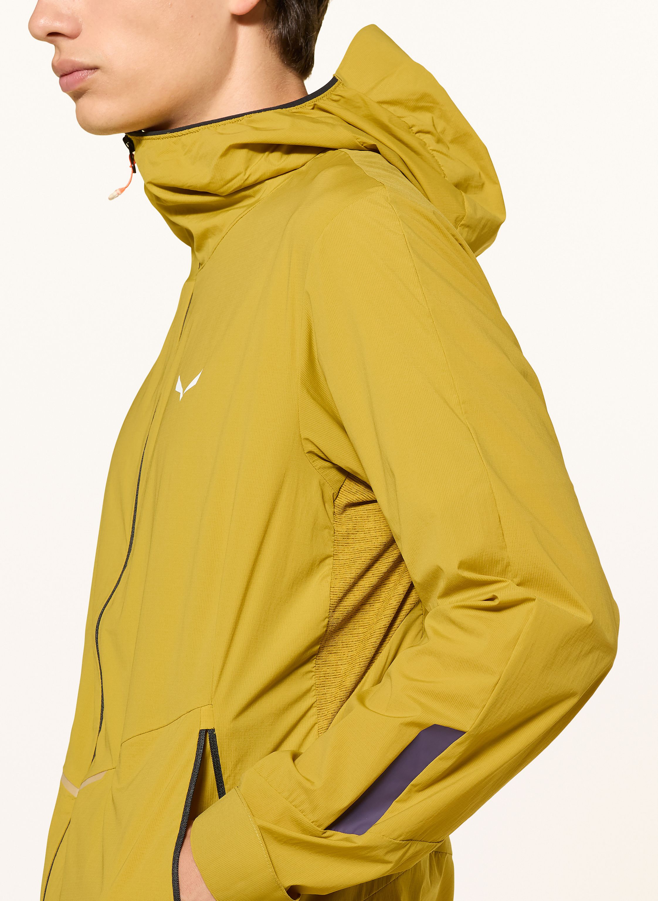 Thumbnail - Salewa Windbreaker Pedroc gelb