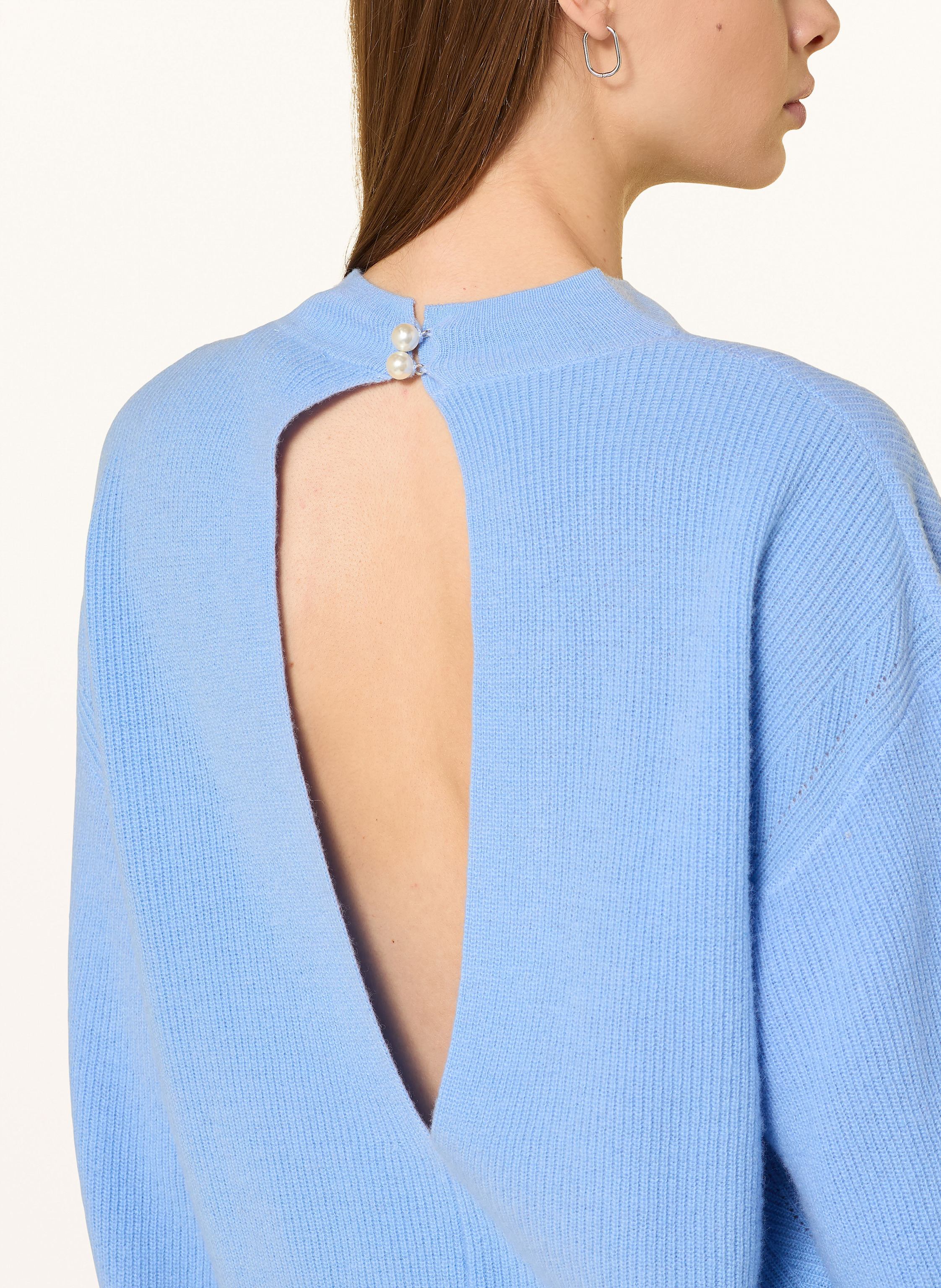 Thumbnail - Liu Jo Pullover Mit Cut-Out blau