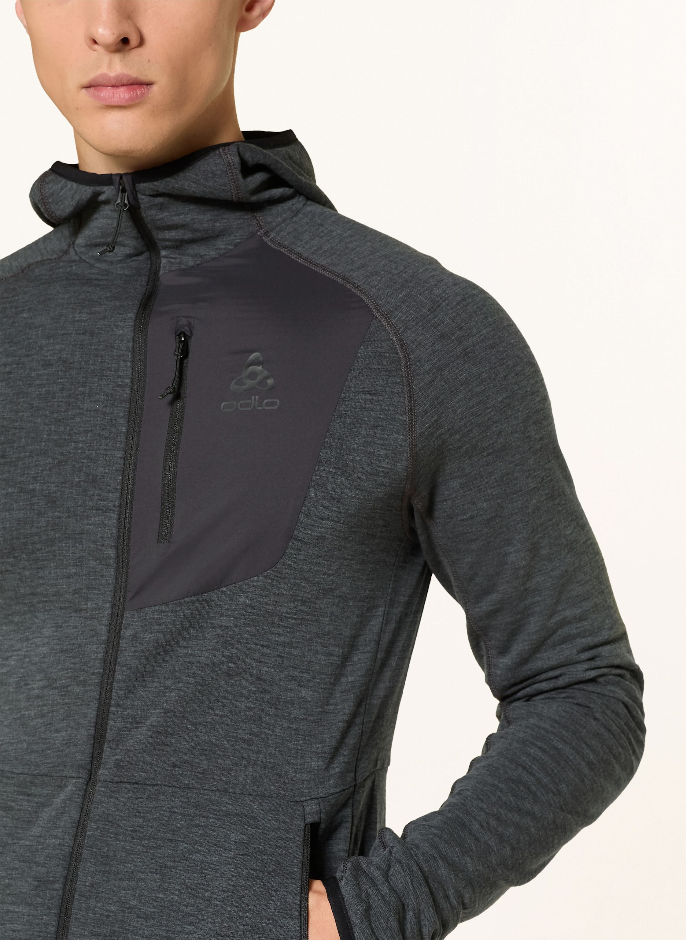 Thumbnail - Odlo Midlayer-Jacke Ascent schwarz