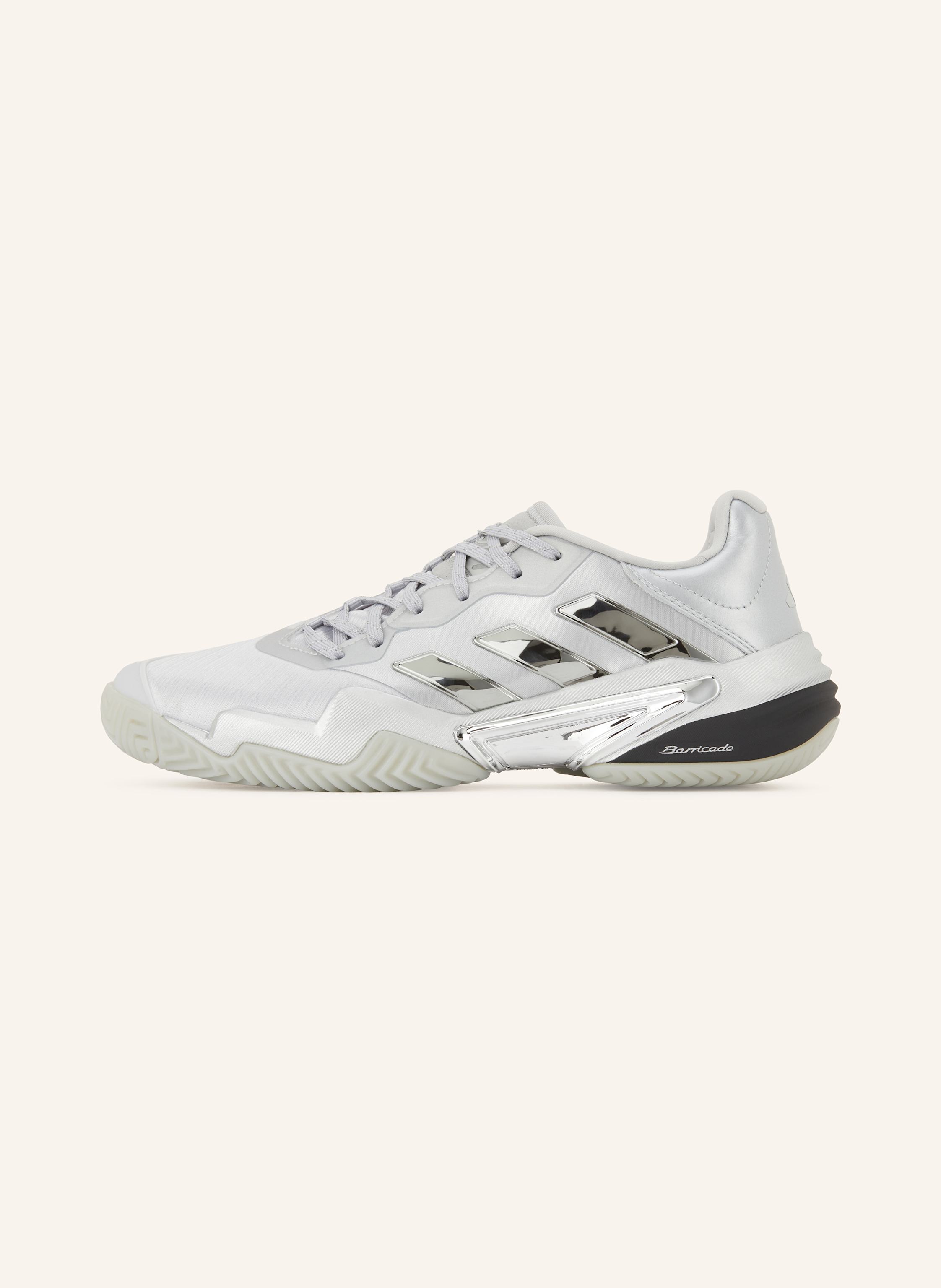 Thumbnail - Adidas Tennisschuhe Barricade 13 silber