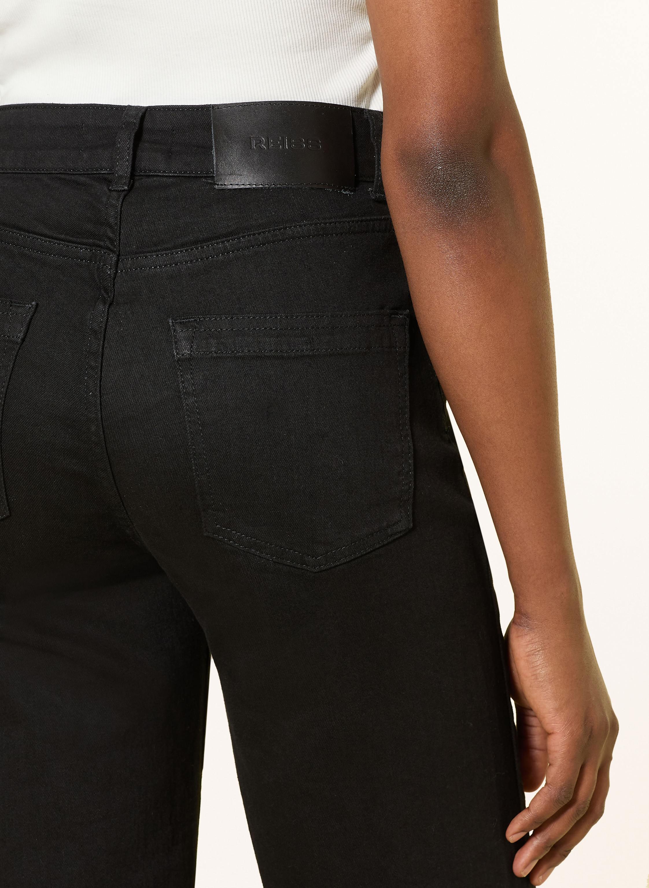 Thumbnail - Reiss Flared Jeans schwarz