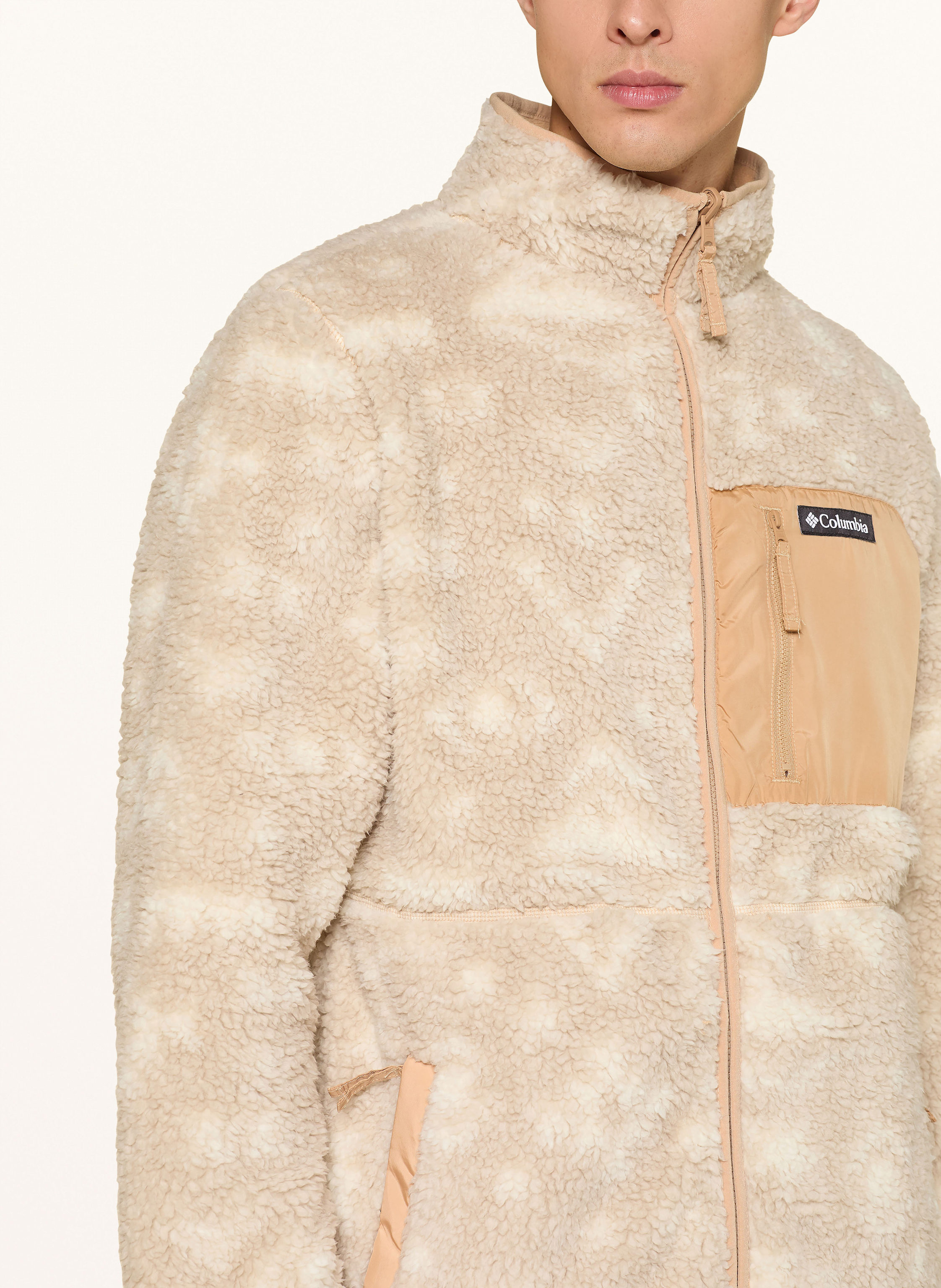 Thumbnail - Columbia Fleecejacke Winter Pass™ Zum Wenden beige