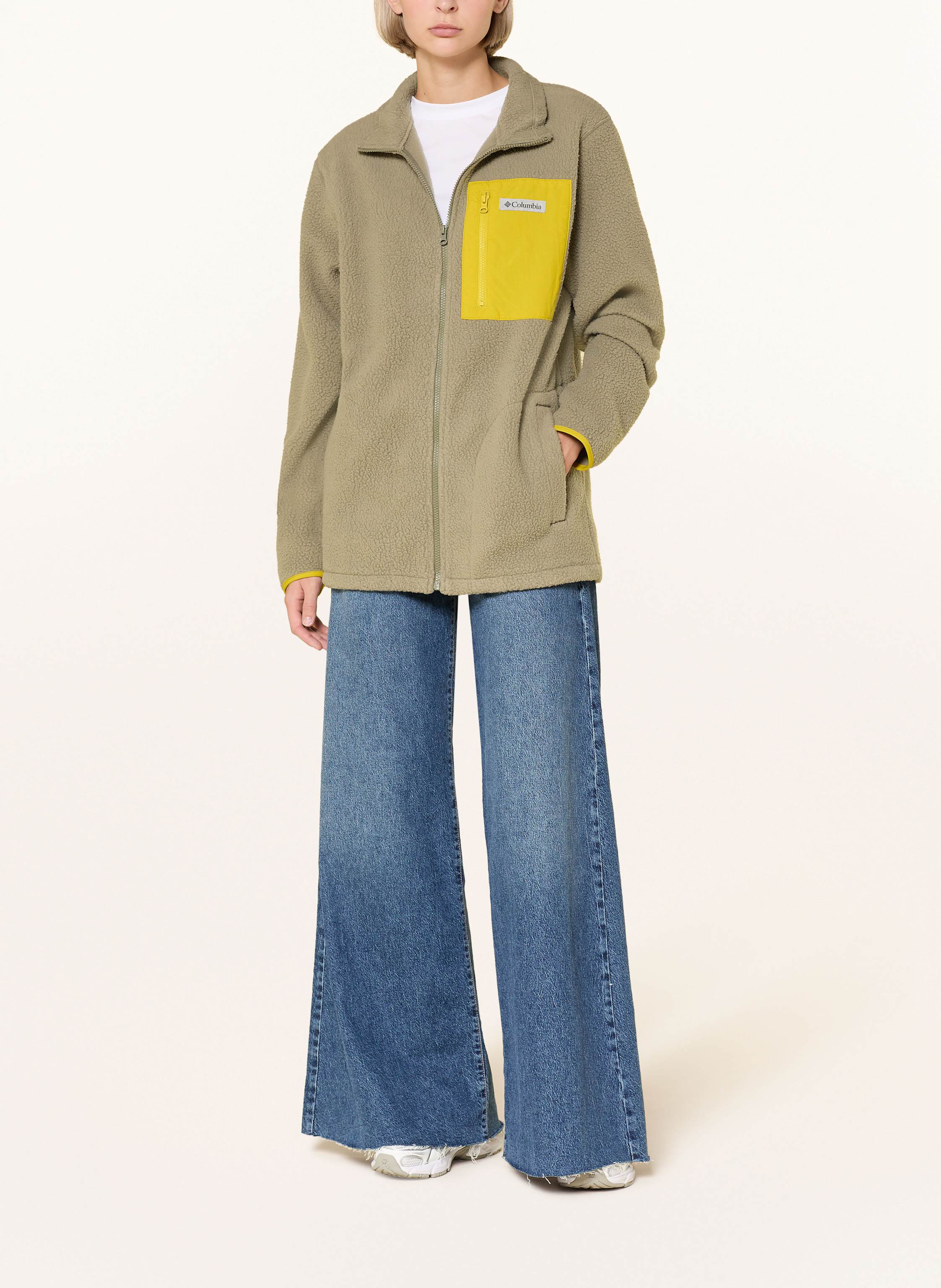 Thumbnail - Columbia Fleece-Troyer Jasper Ridge™ Pebbled gruen