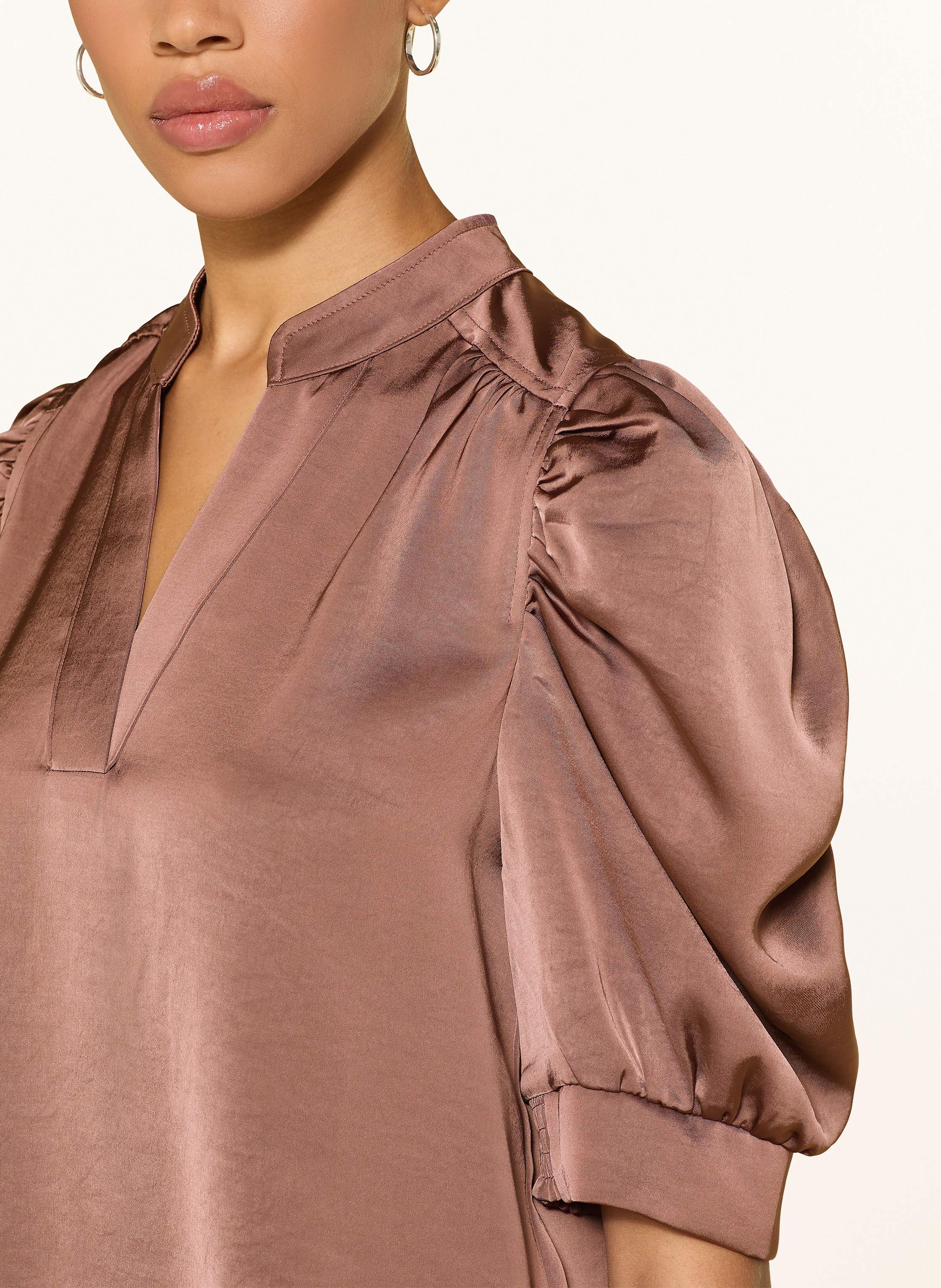 Thumbnail - Neo Noir Blusenshirt Roella Aus Satin rosa