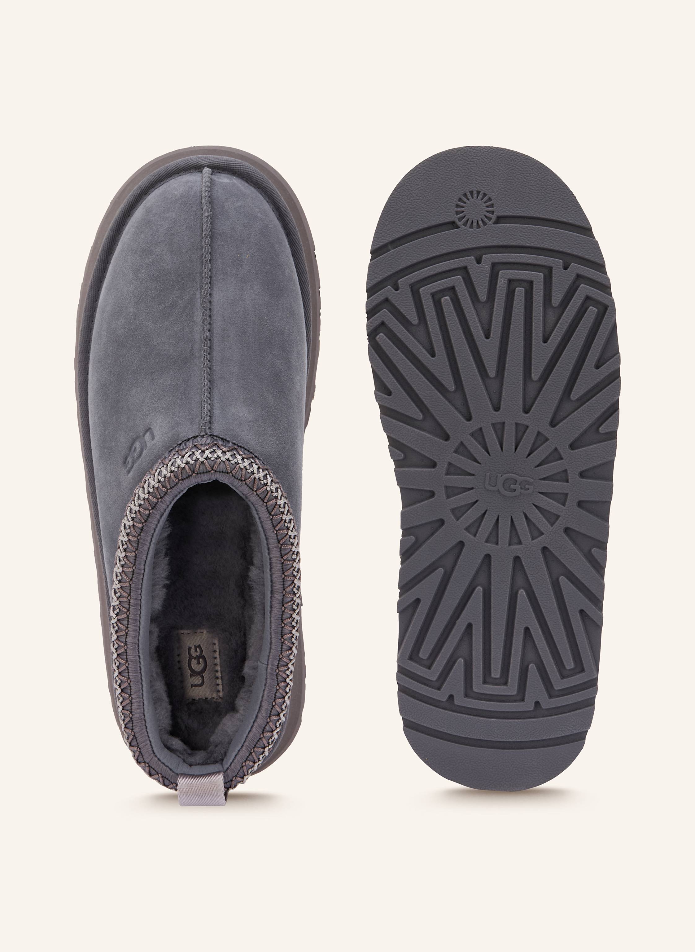 Thumbnail - Ugg Plateau-Pantoletten Tazz blau