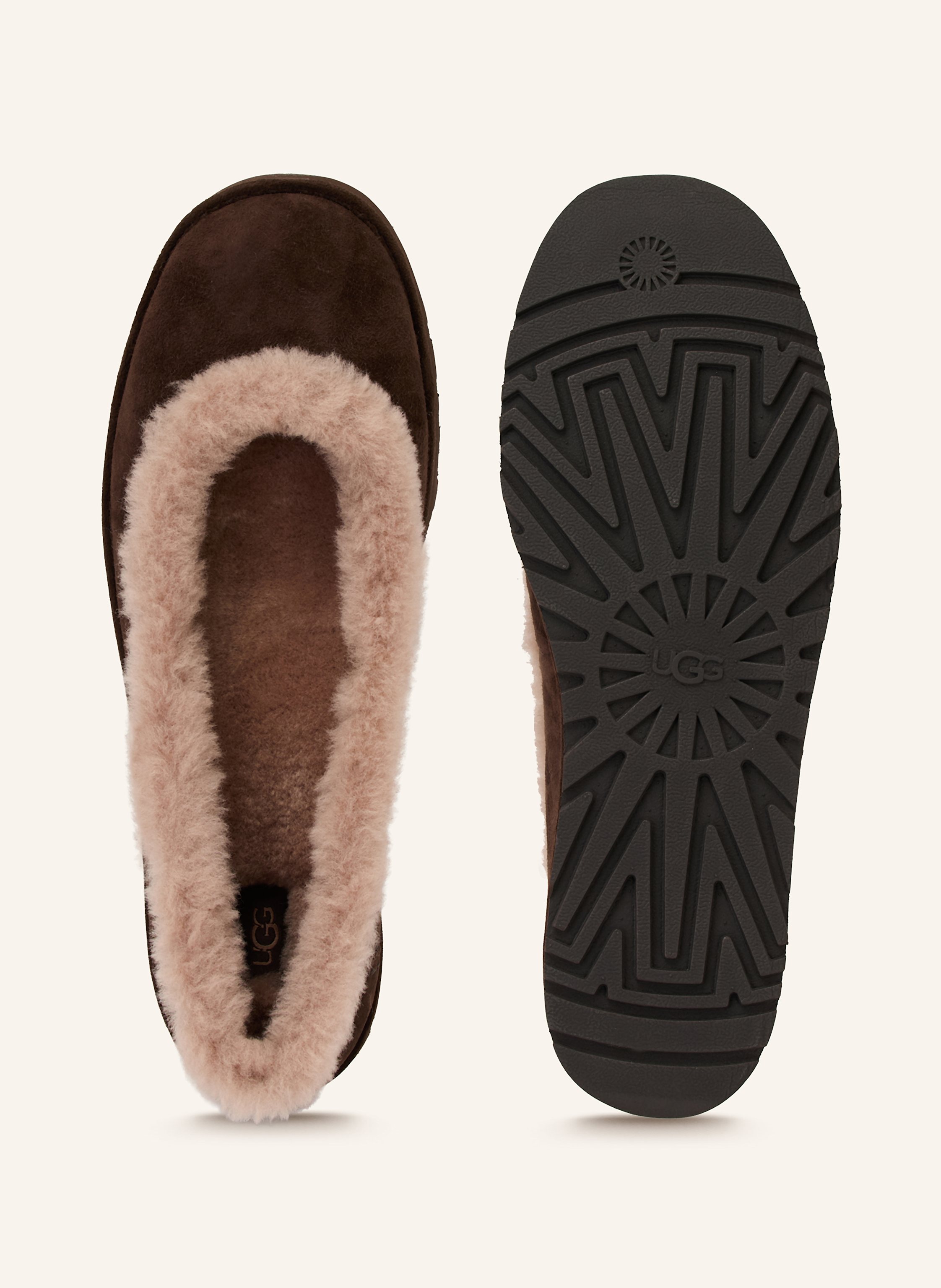 Thumbnail - Ugg Ballerinas Zora braun