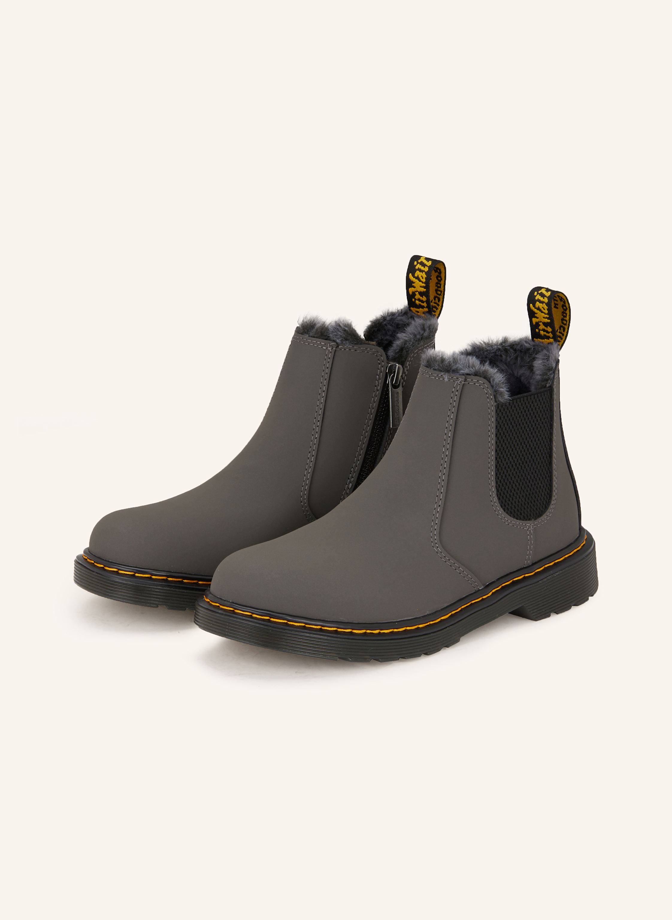 Dr. Martens Chelsea-Boots 2976 Leonore grau