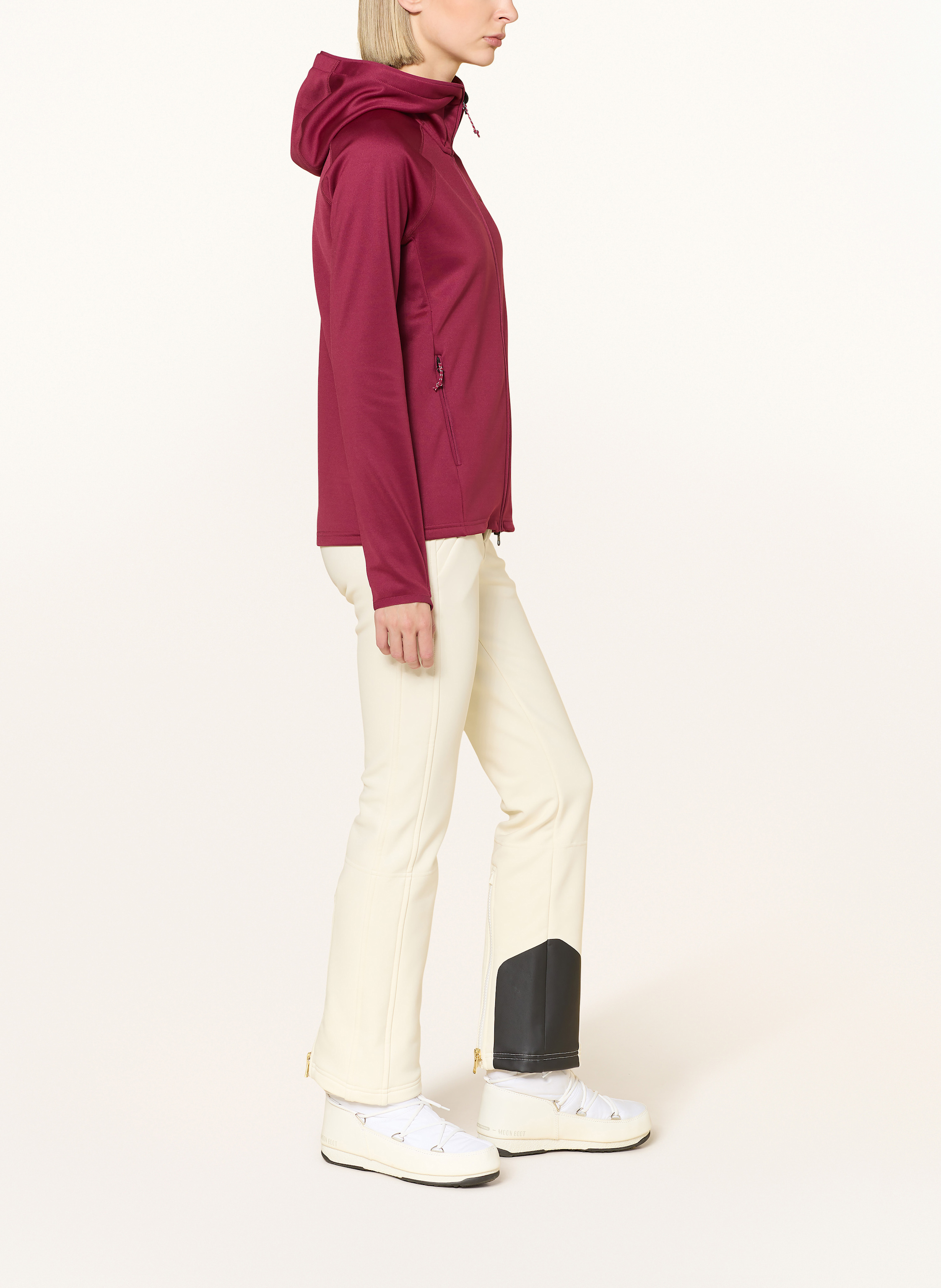 Thumbnail - Peak Performance Midlayer-Jacke Zip Hood rot