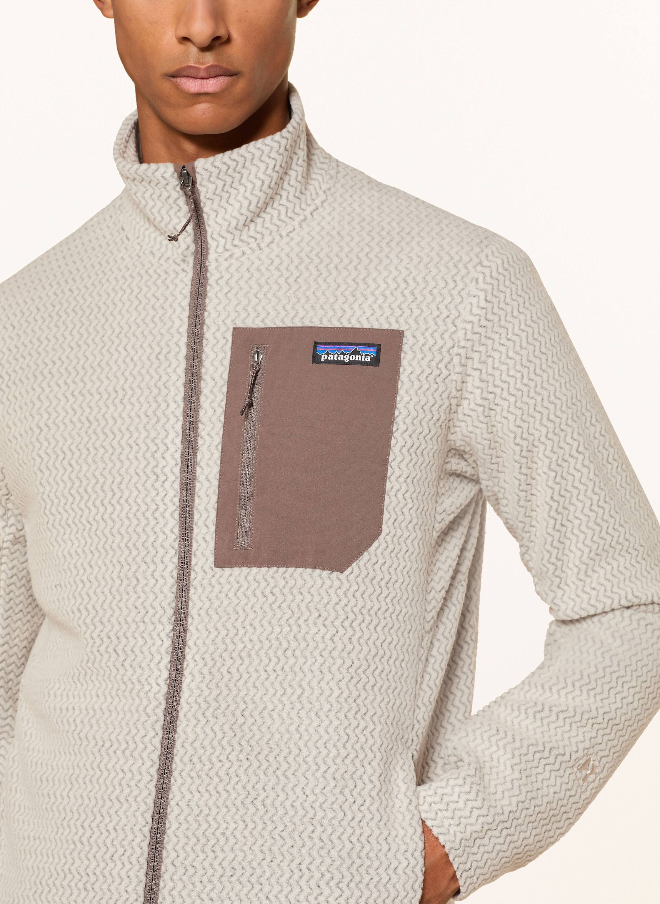 Thumbnail - Patagonia Fleecejacke r1 Air beige