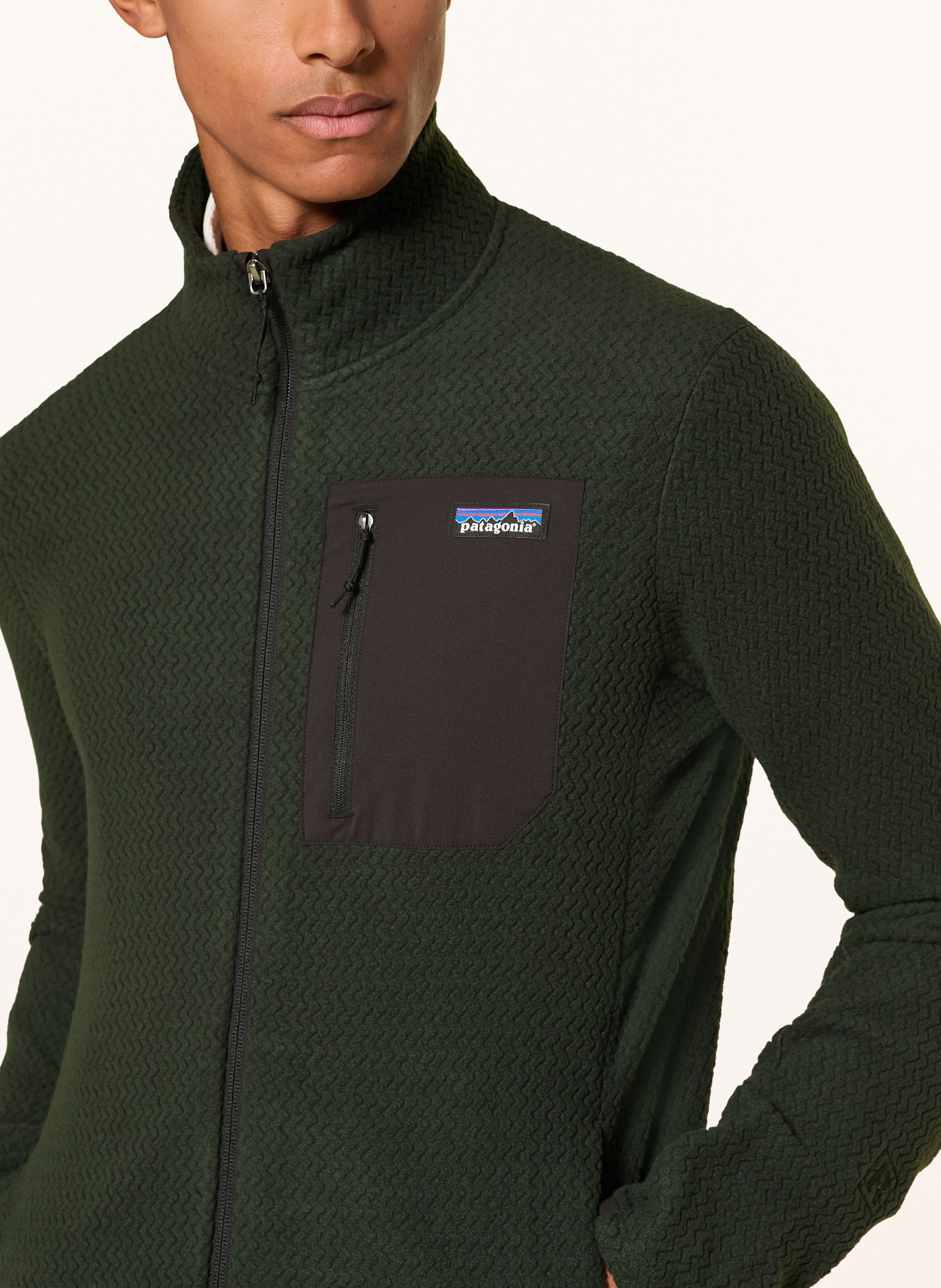Thumbnail - Patagonia Fleecejacke r1 Air gruen