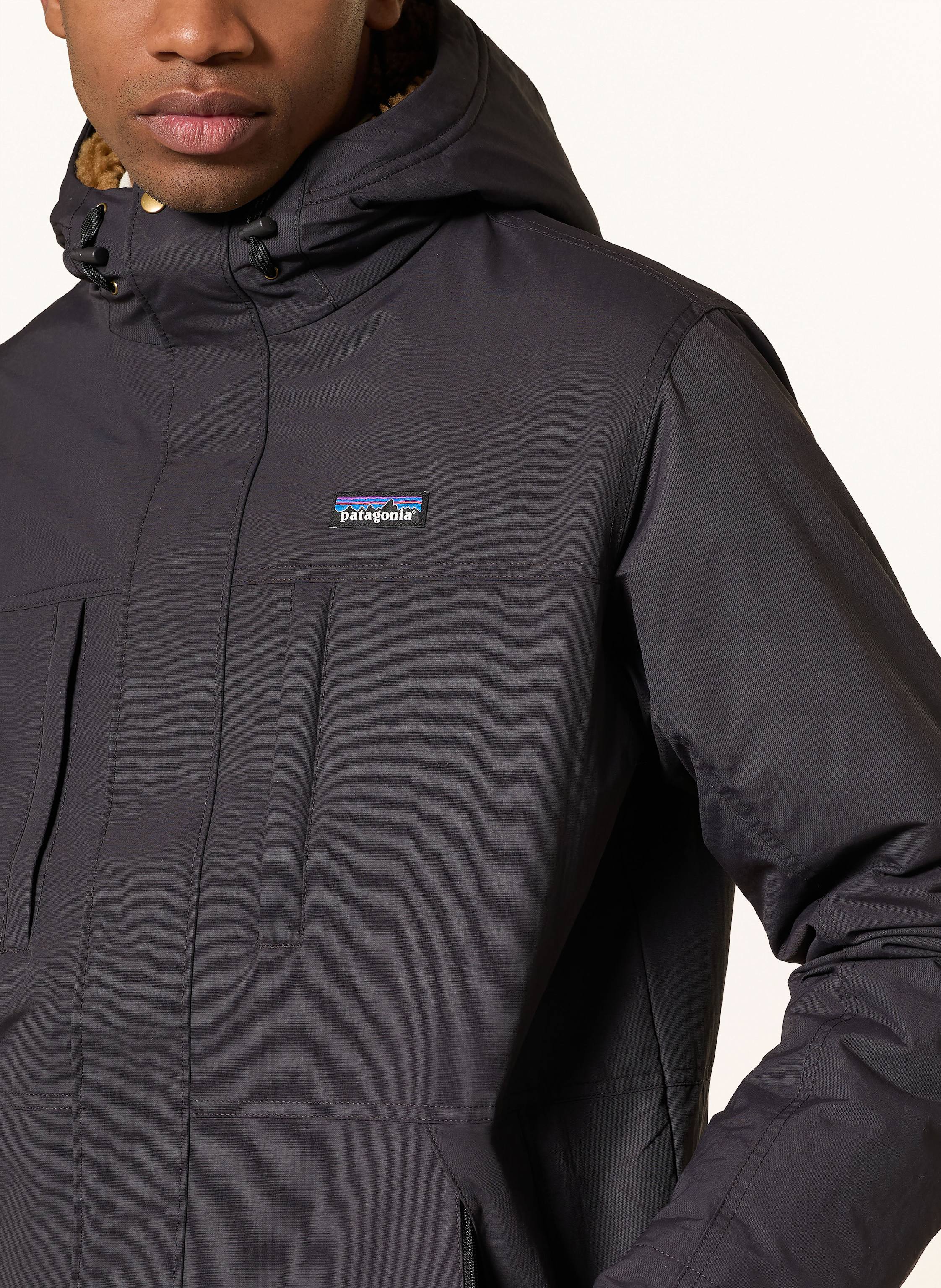 Thumbnail - Patagonia Jacke Isthmus schwarz
