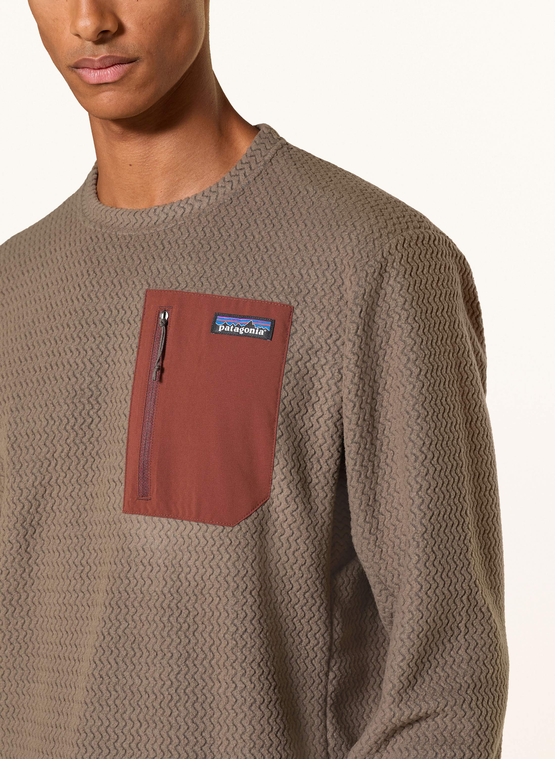 Thumbnail - Patagonia Fleecepullover r1® Air braun