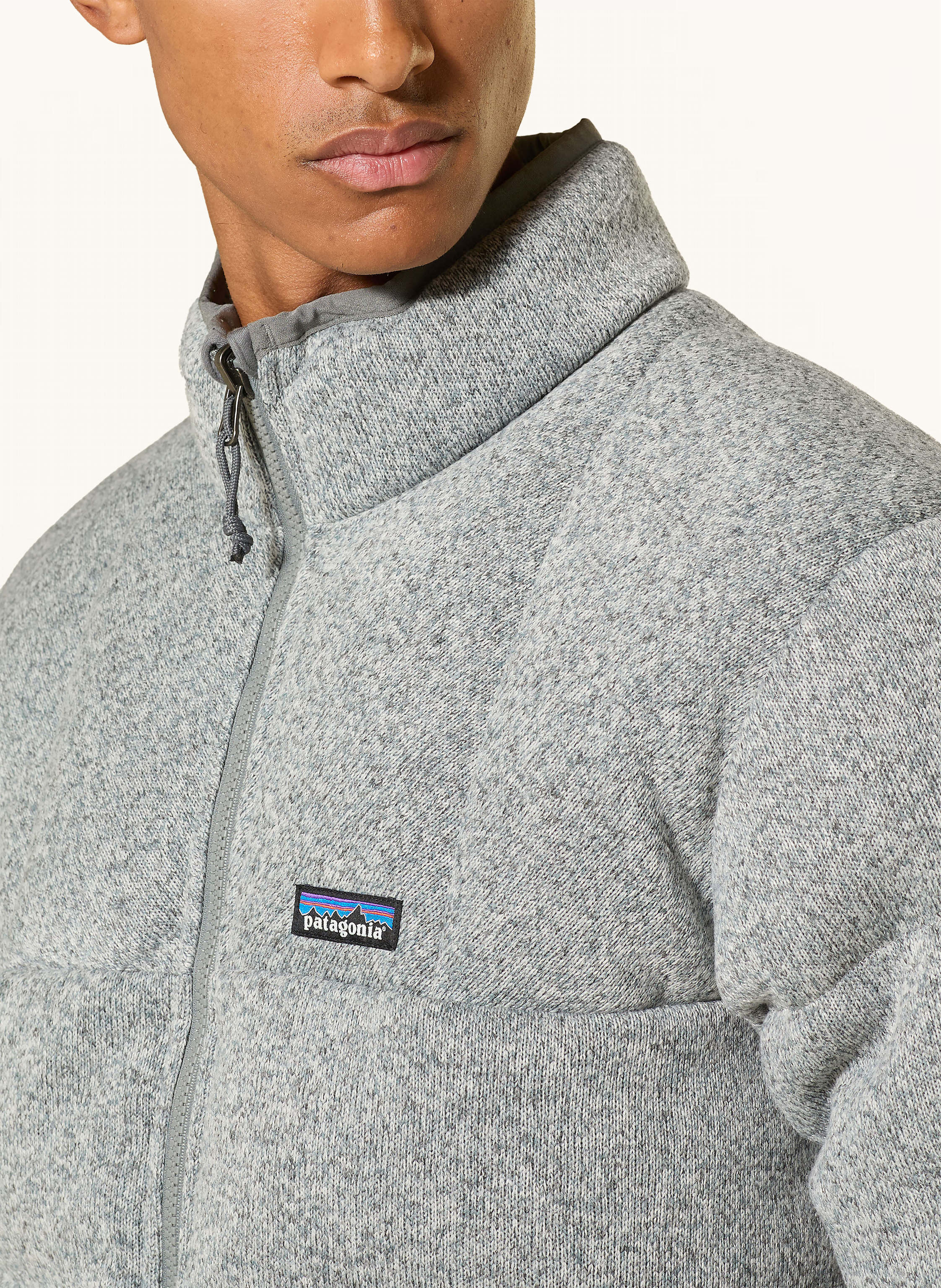 Thumbnail - Patagonia Daunenjacke Reversible Down Bete Sweater™ grau