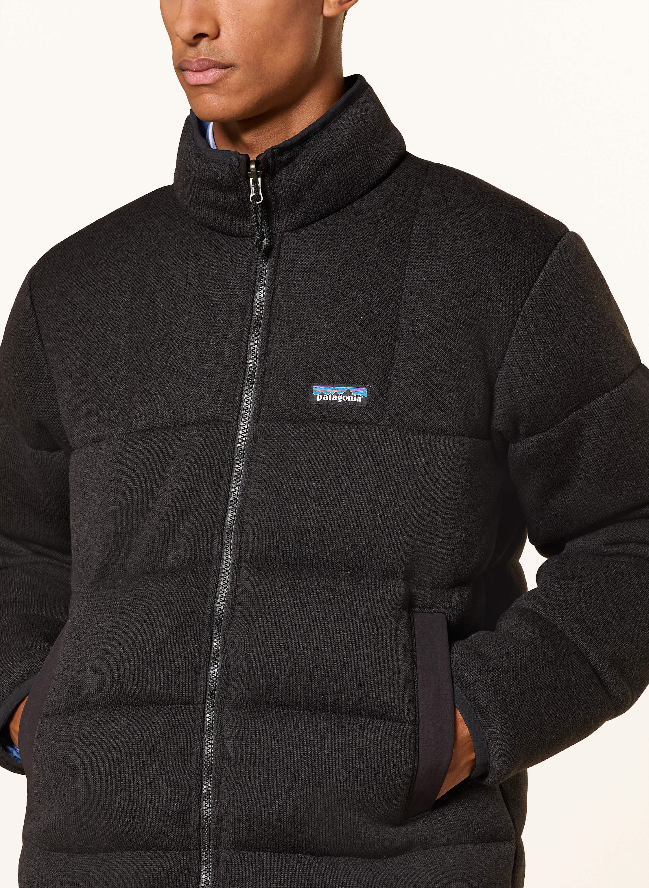 Thumbnail - Patagonia Daunenjacke Reversible Down Bete Sweater™ schwarz