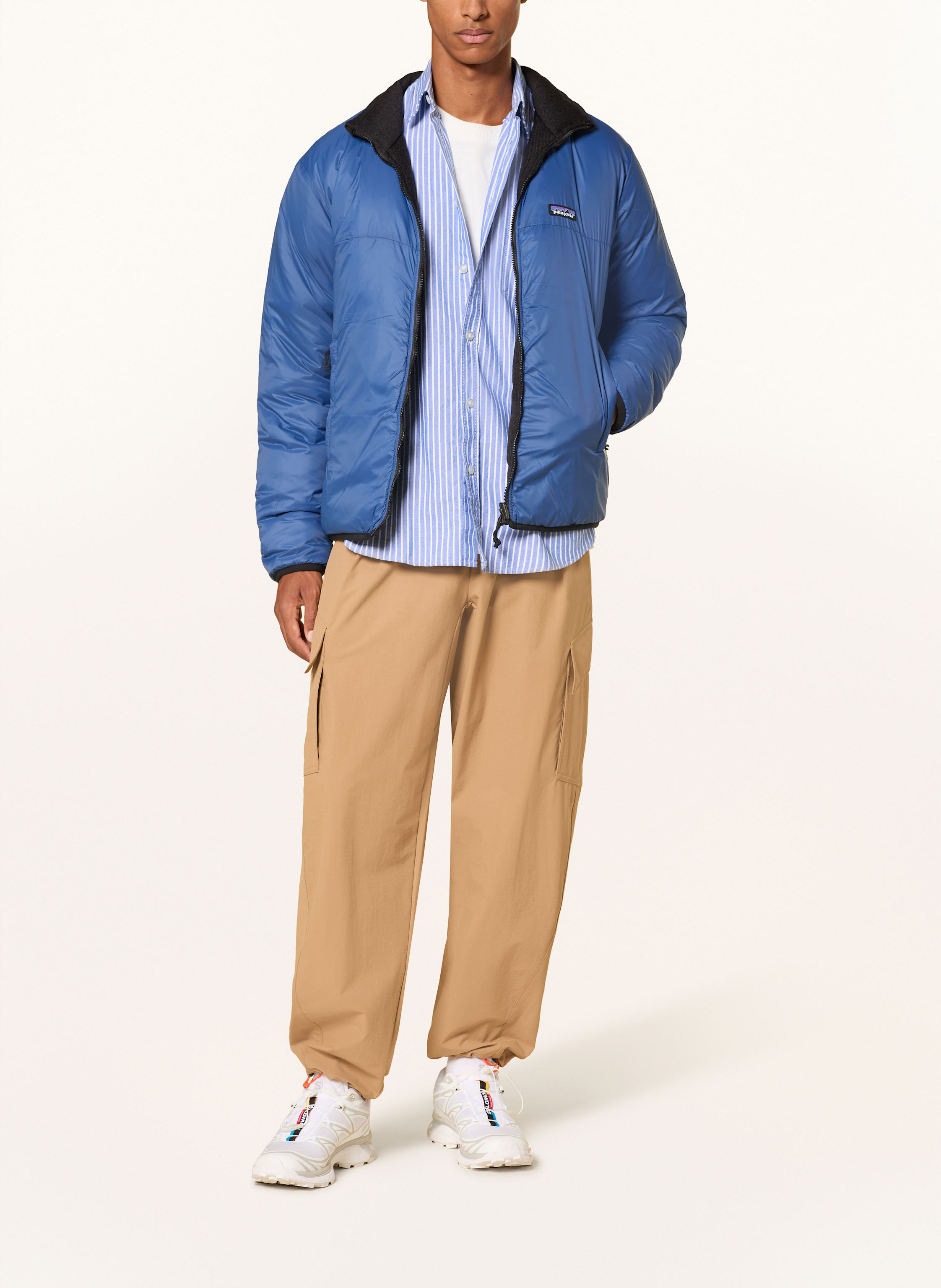 Thumbnail - Patagonia Daunenjacke Reversible Down Bete Sweater™ schwarz