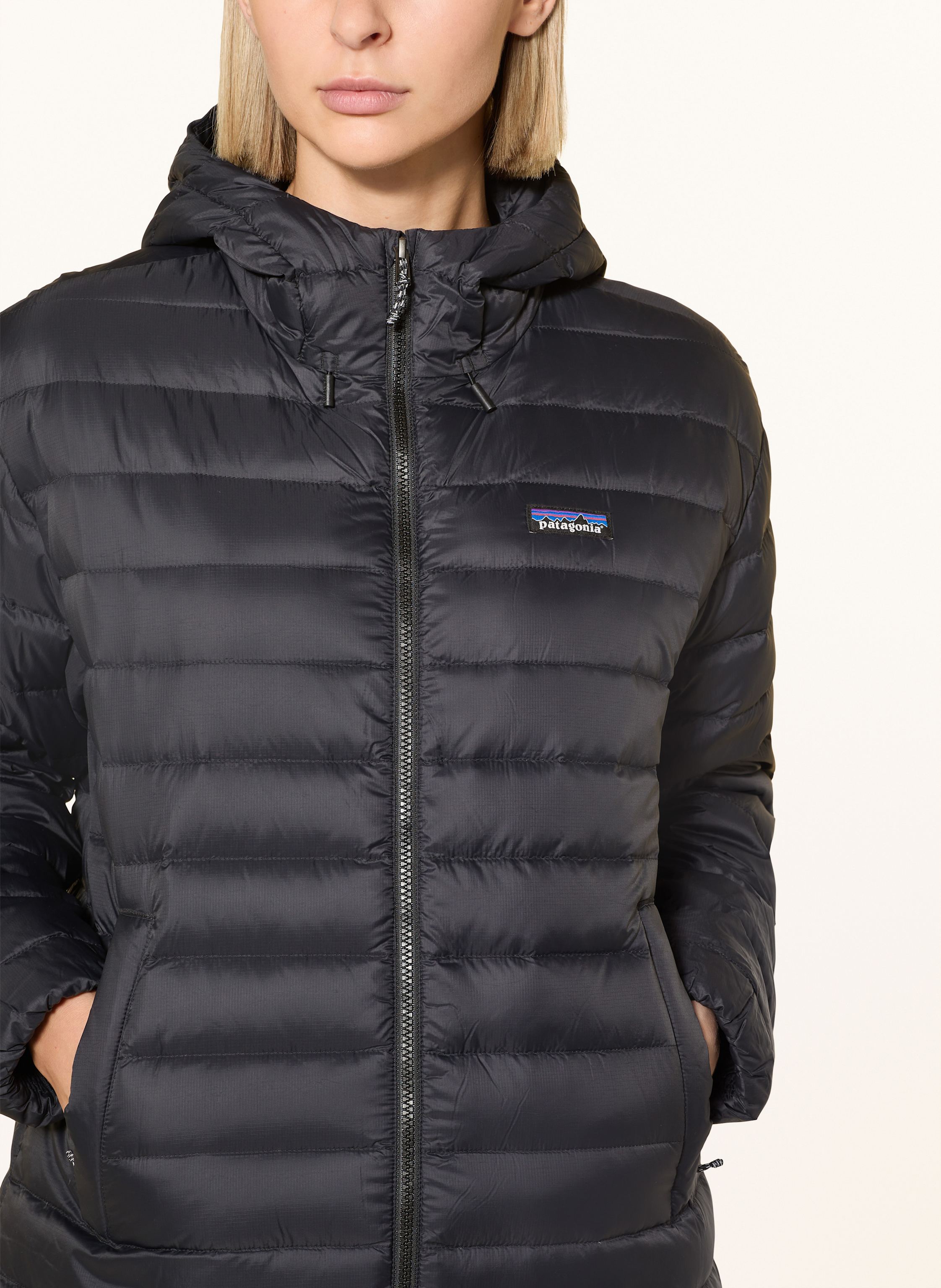 Thumbnail - Patagonia Daunenmantel Recycled Down Sweater™ schwarz