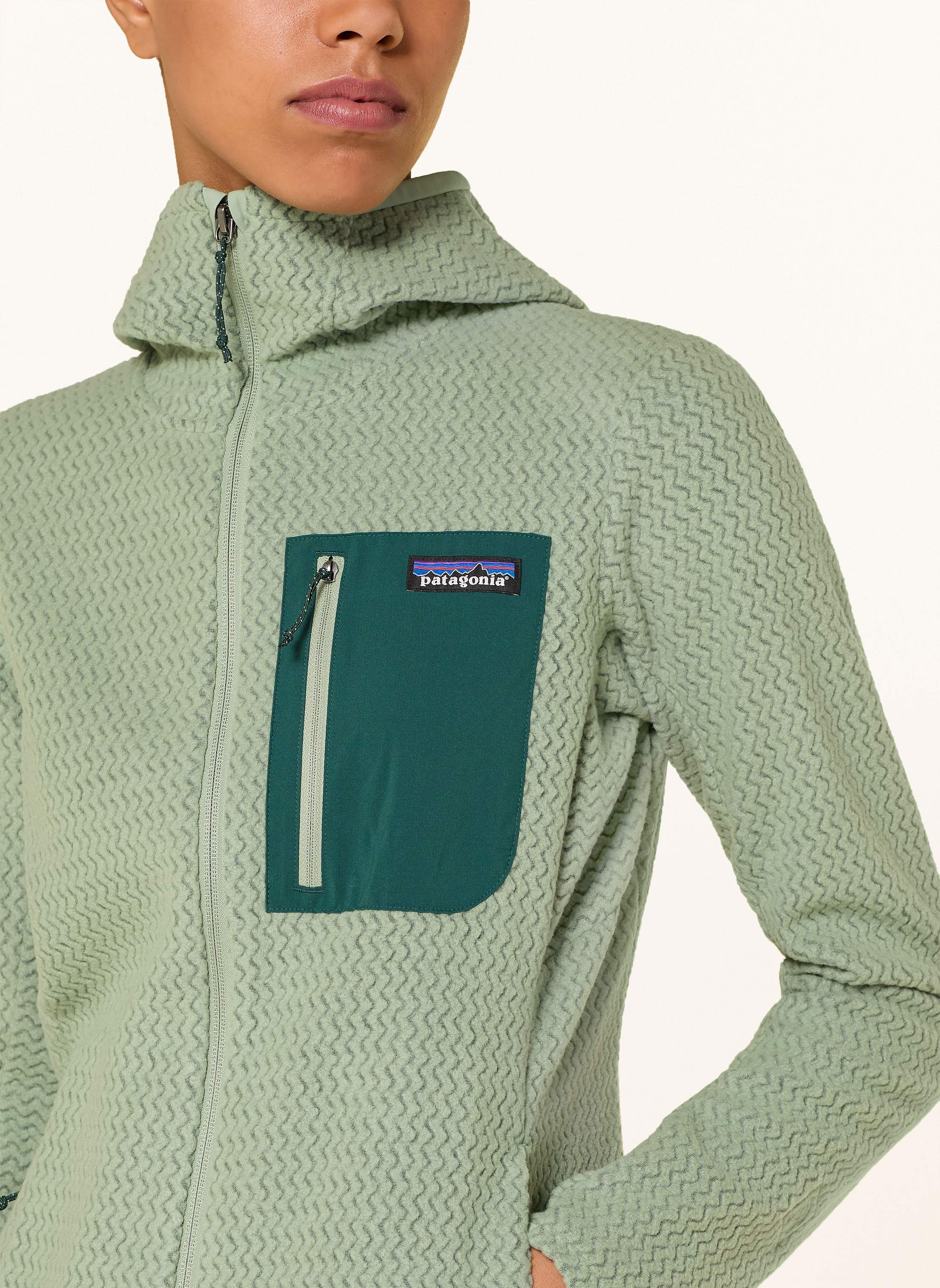 Thumbnail - Patagonia Fleecejacken r1® Air gruen