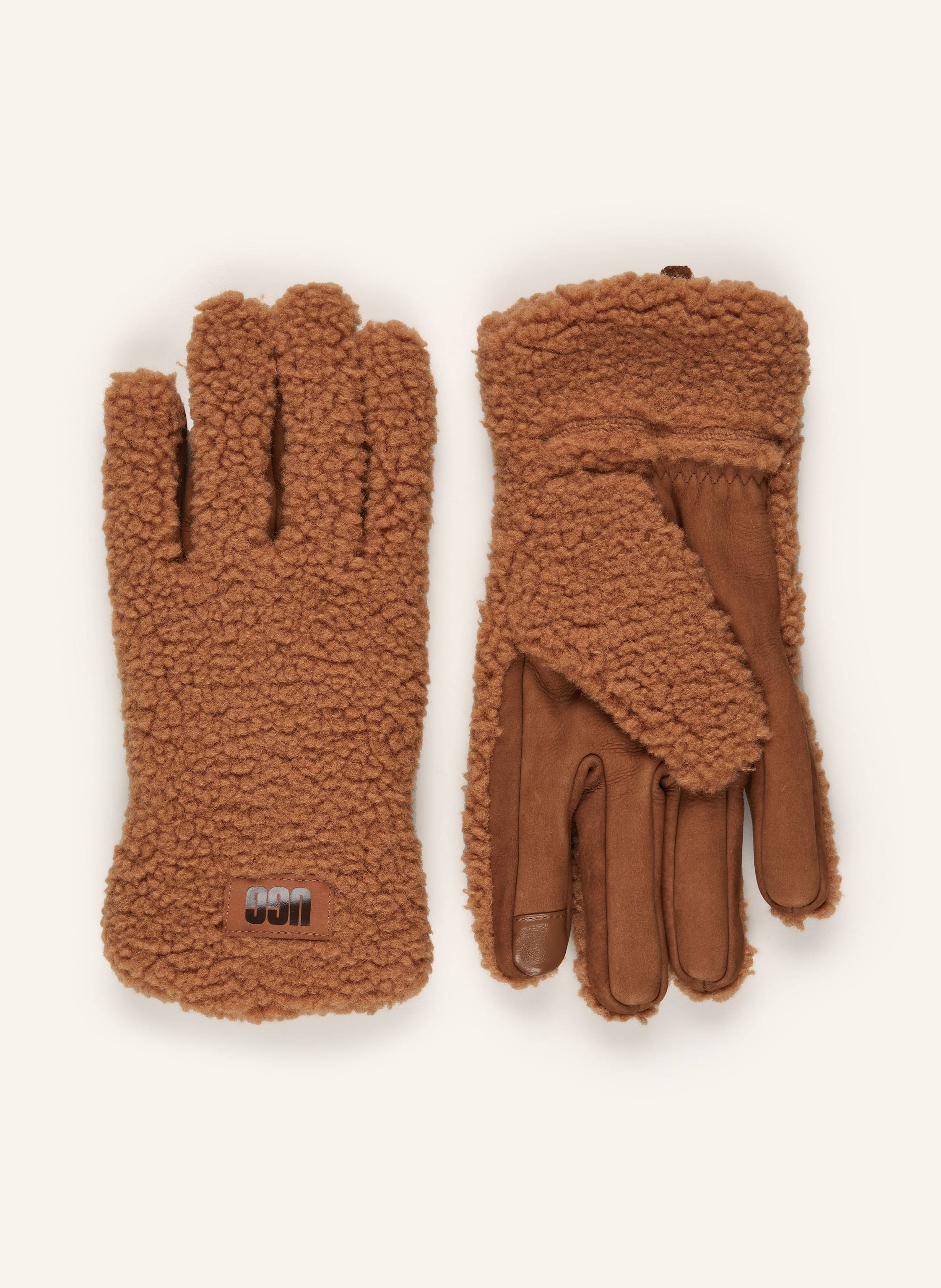 Ugg Handschuhe Mit Touchscreen-Funktion braun
